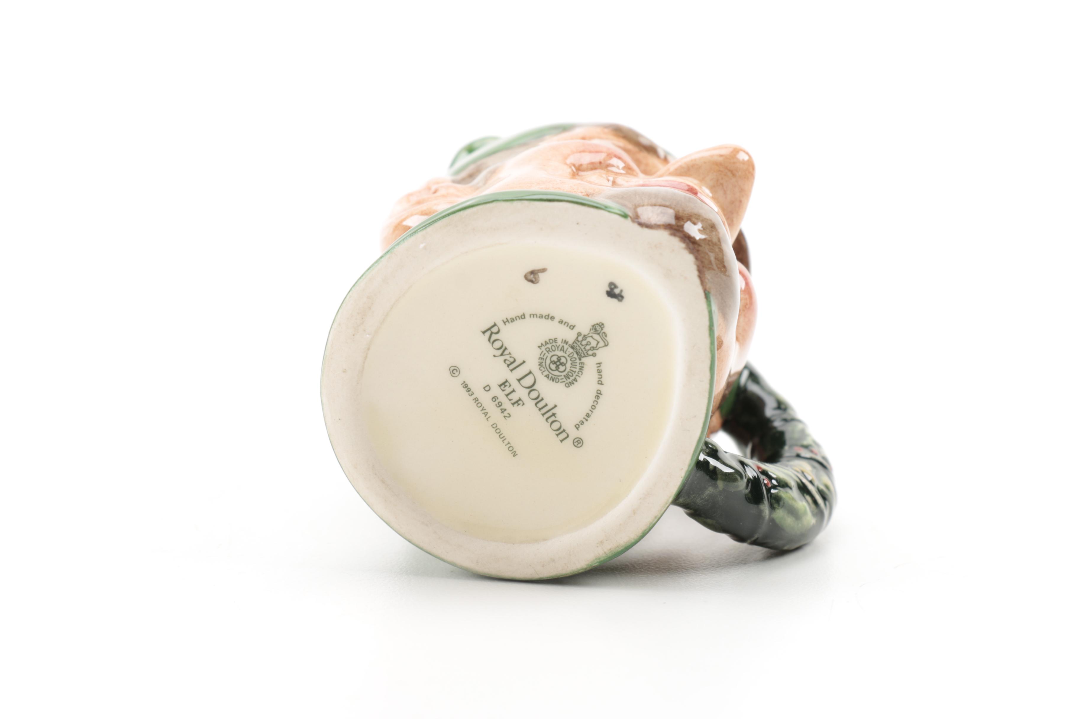 Royal Dalton Christmas-Themed Decorative Mugs