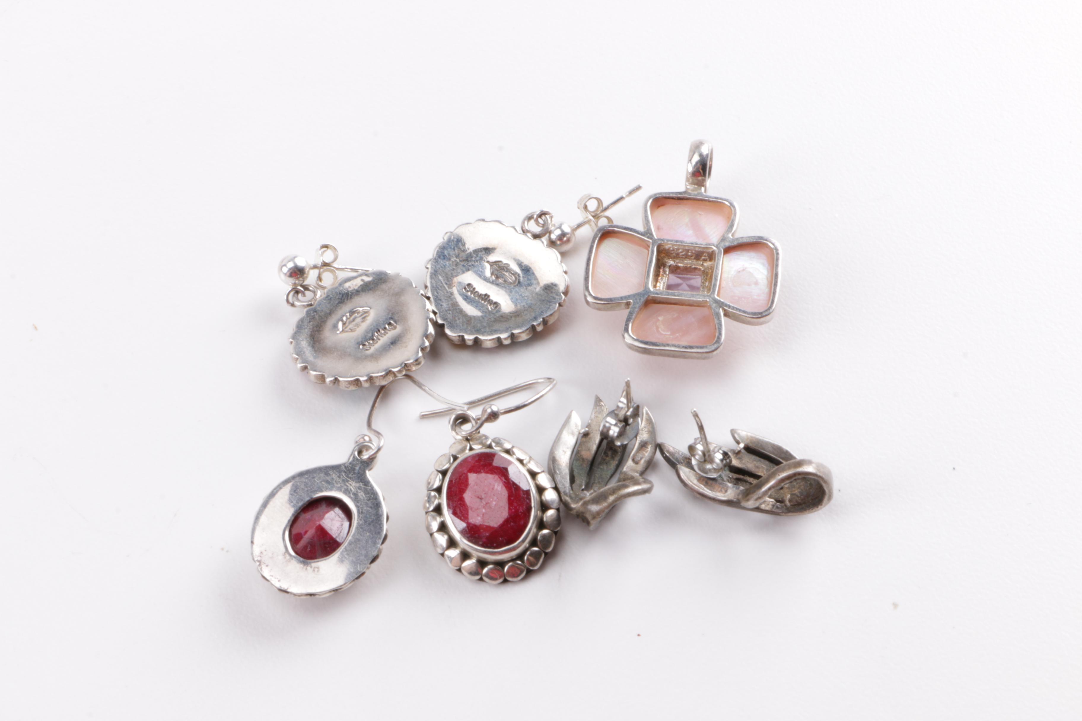 Sterling Silver Jewelry With Gemstones