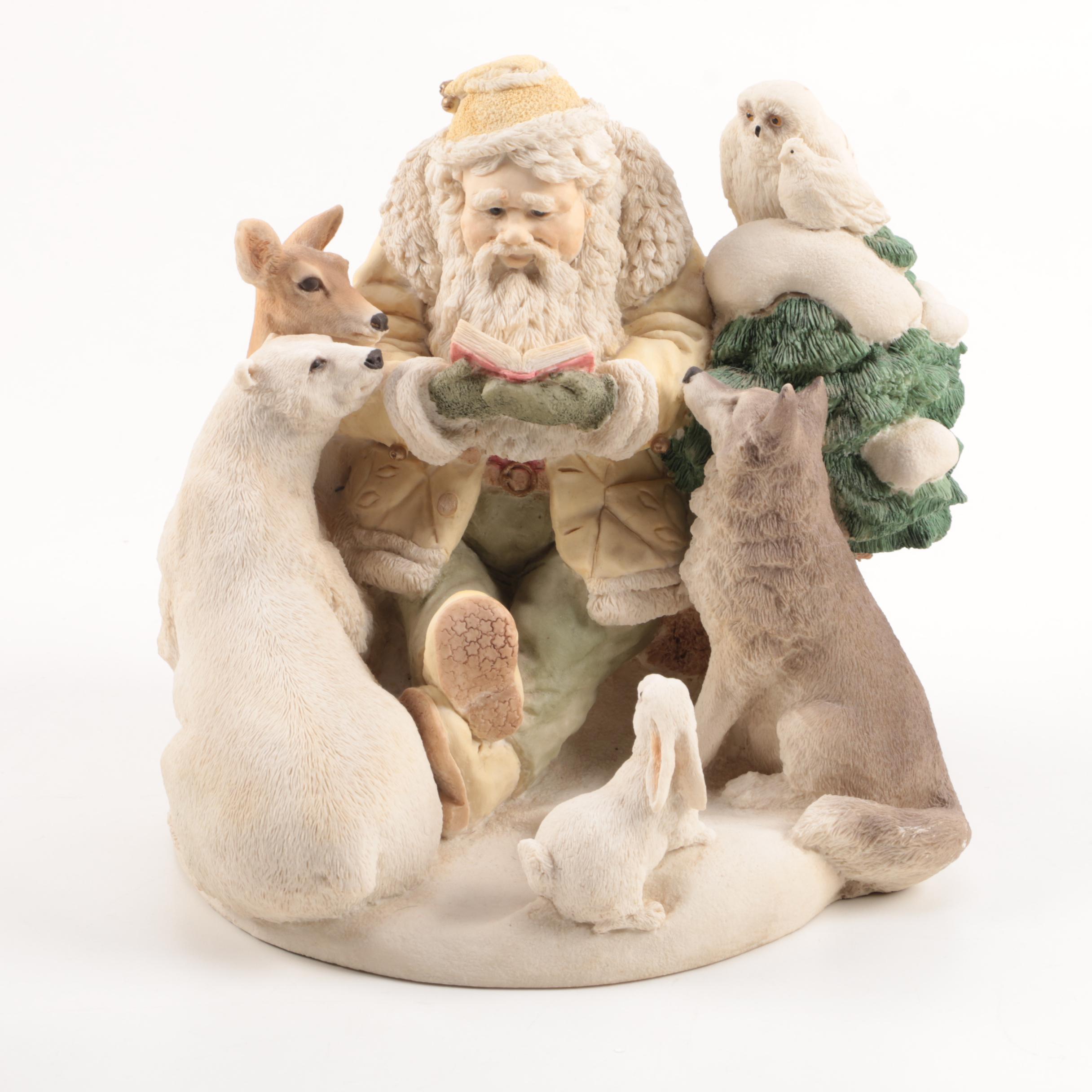 United Design "The Legend of Santa Claus" Limited Edition Ceramic Figurines