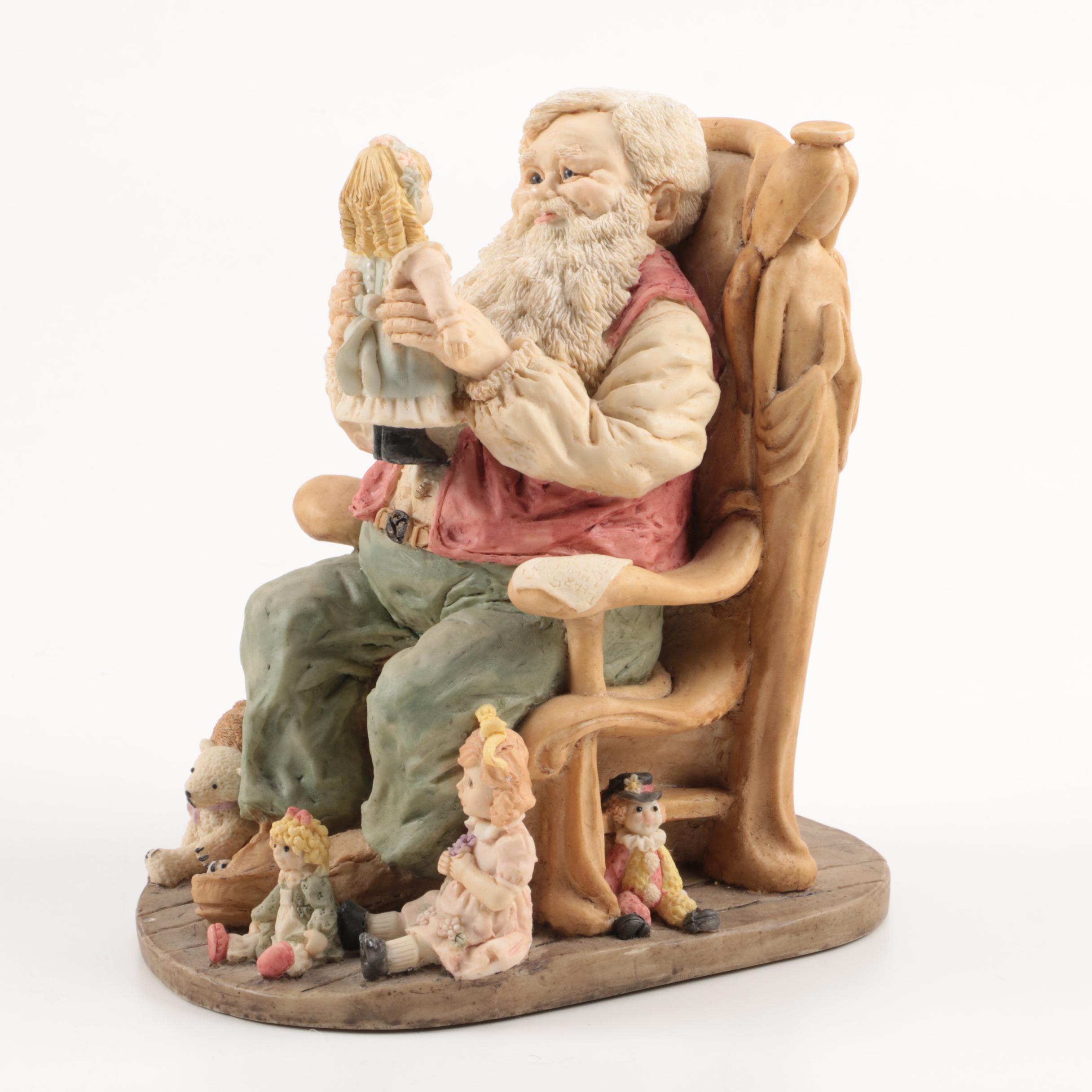 United Design "The Legend of Santa Claus" Limited Edition Ceramic Figurines