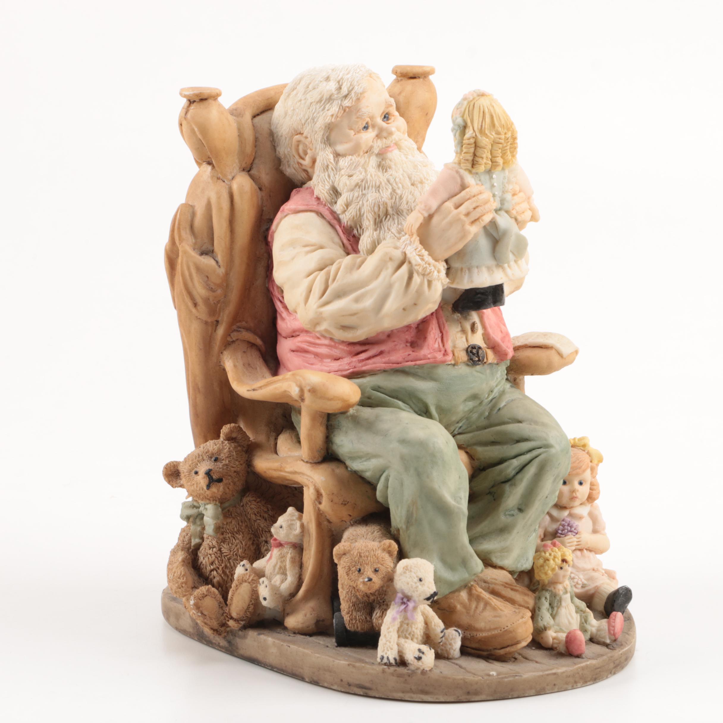 United Design "The Legend of Santa Claus" Limited Edition Ceramic Figurines