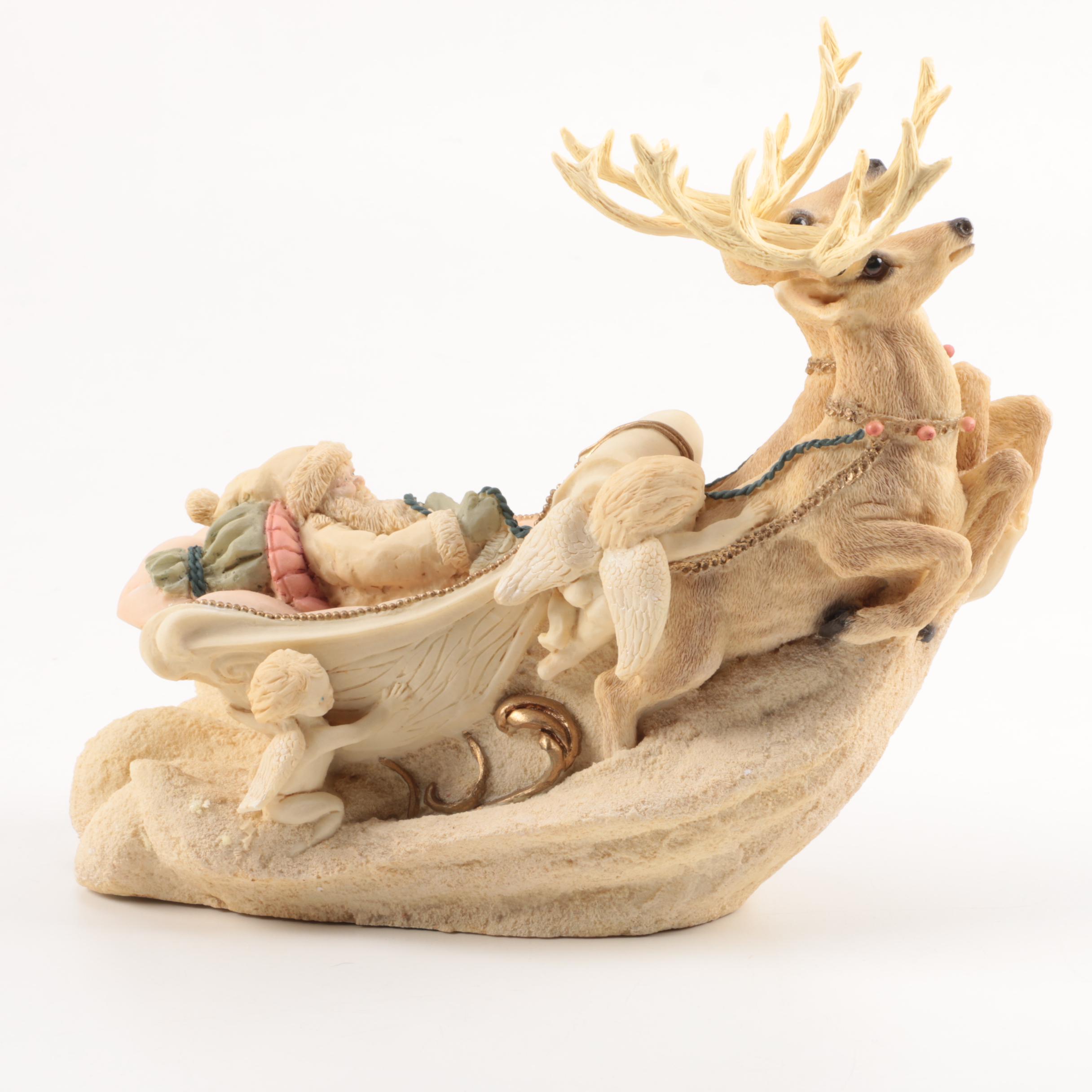 United Design "The Legend of Santa Claus" Limited Edition Ceramic Figurines