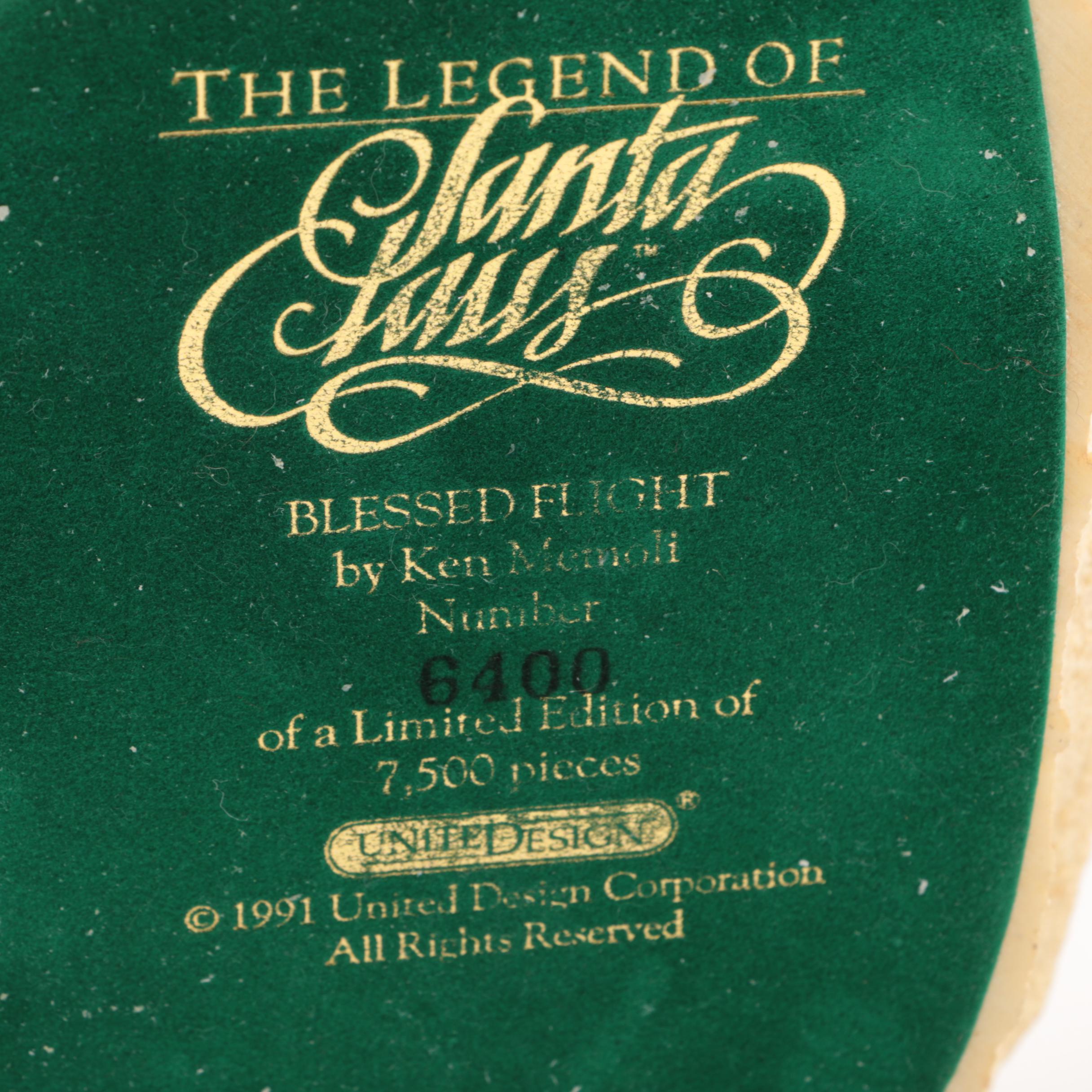 United Design "The Legend of Santa Claus" Limited Edition Ceramic Figurines