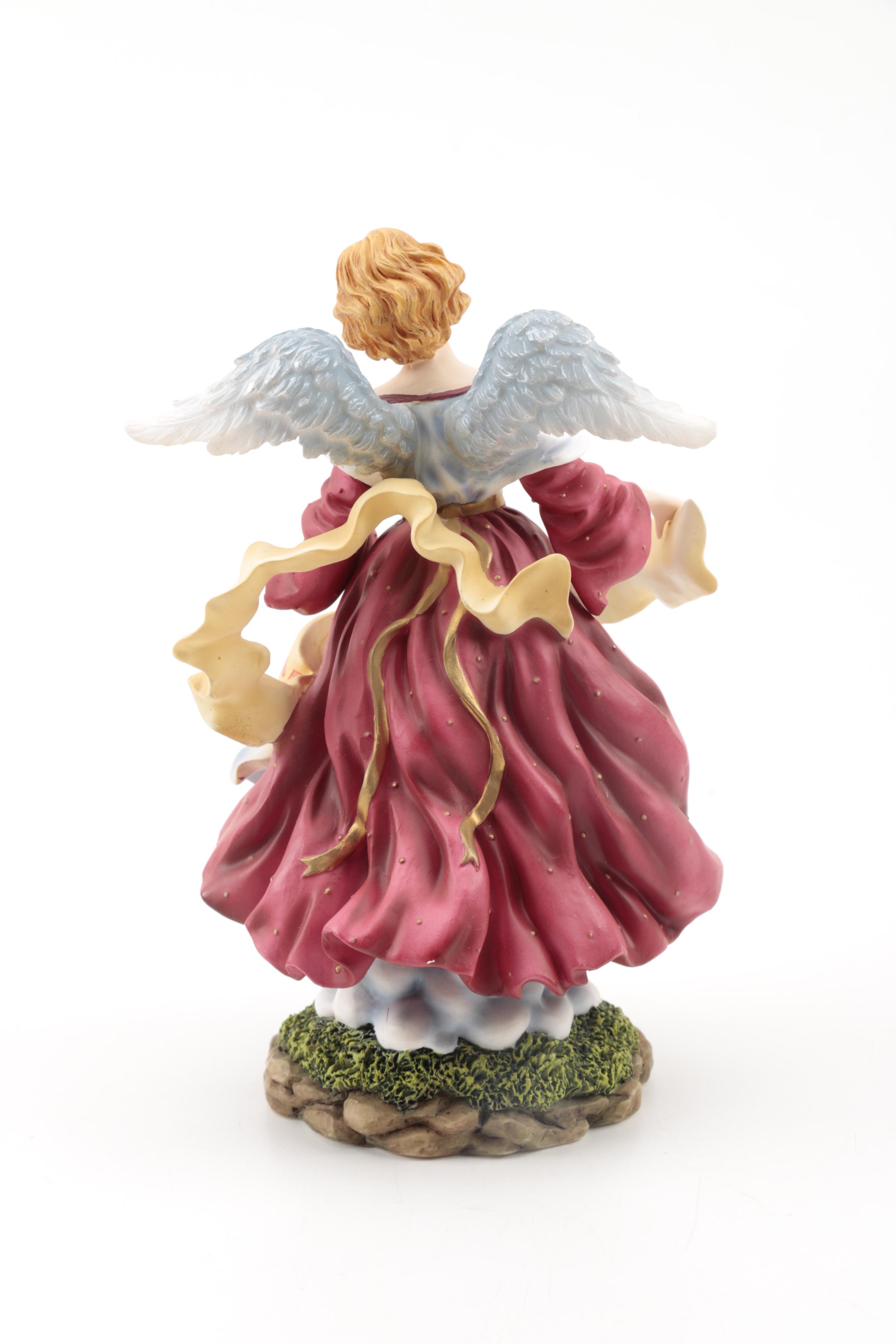 Two Pipka Angel Ceramic Figures