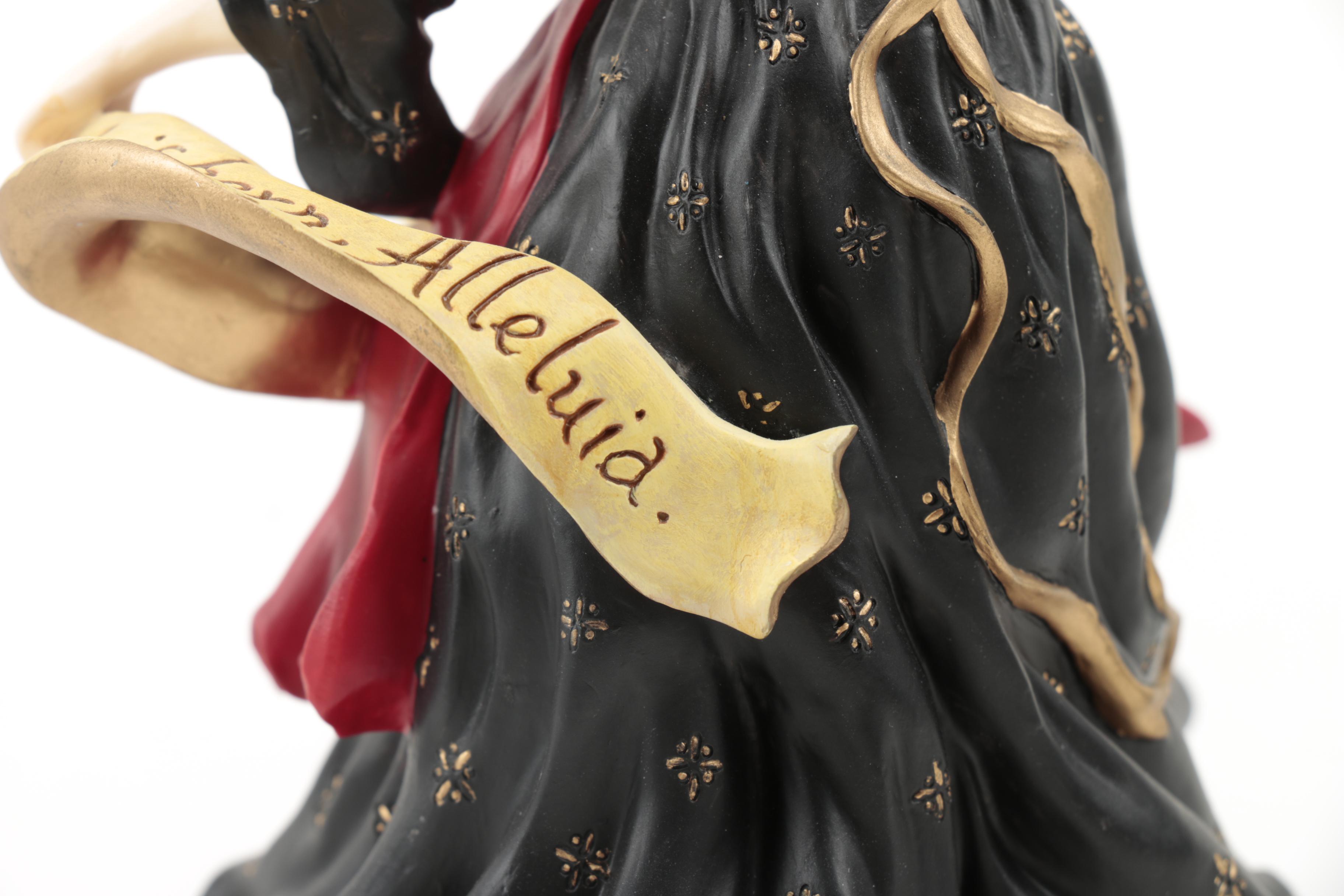 Two Pipka Angel Ceramic Figures