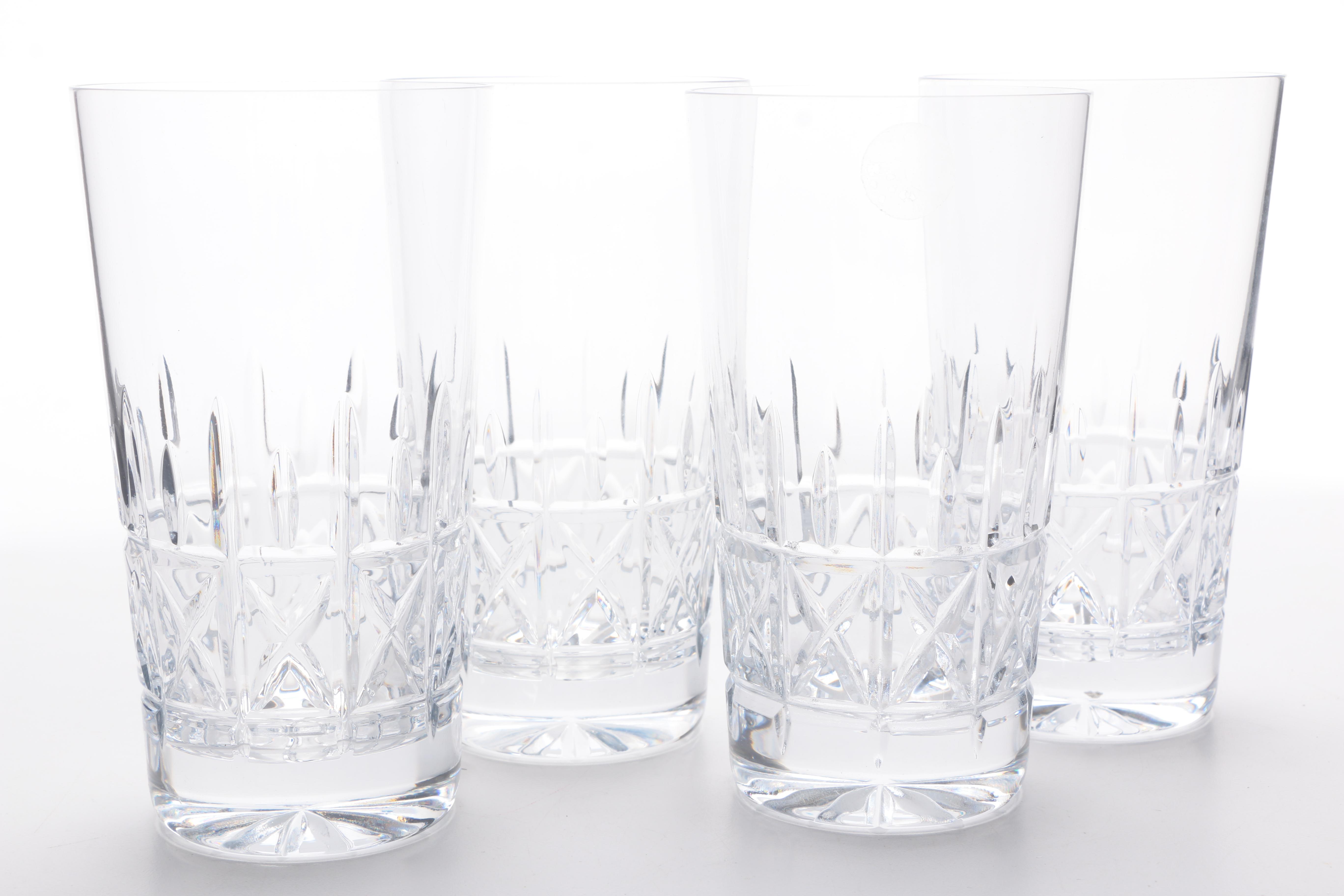 Galway Crystal Highball Tumblers