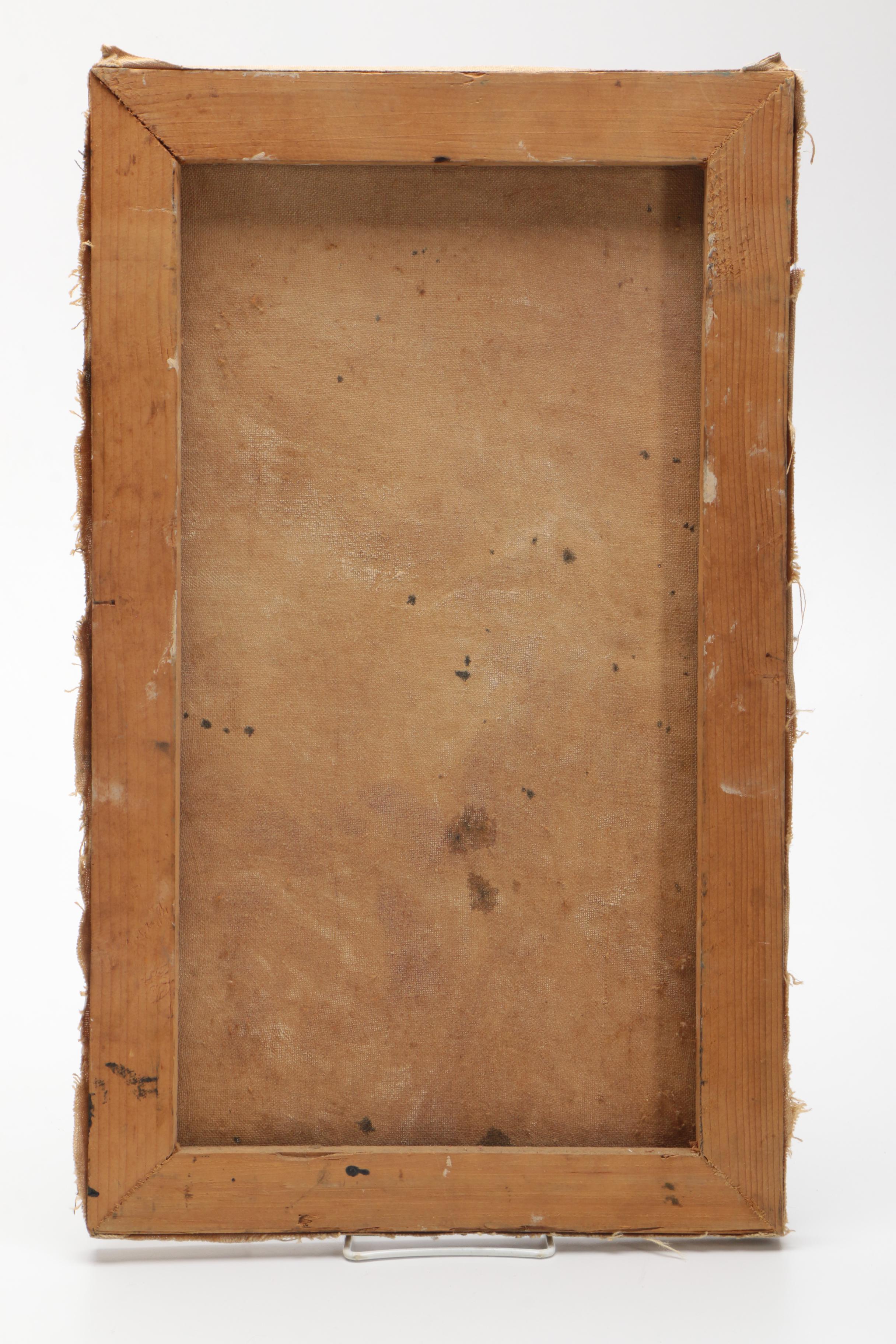 Oil Painting on Canvas of Abstracted Figure