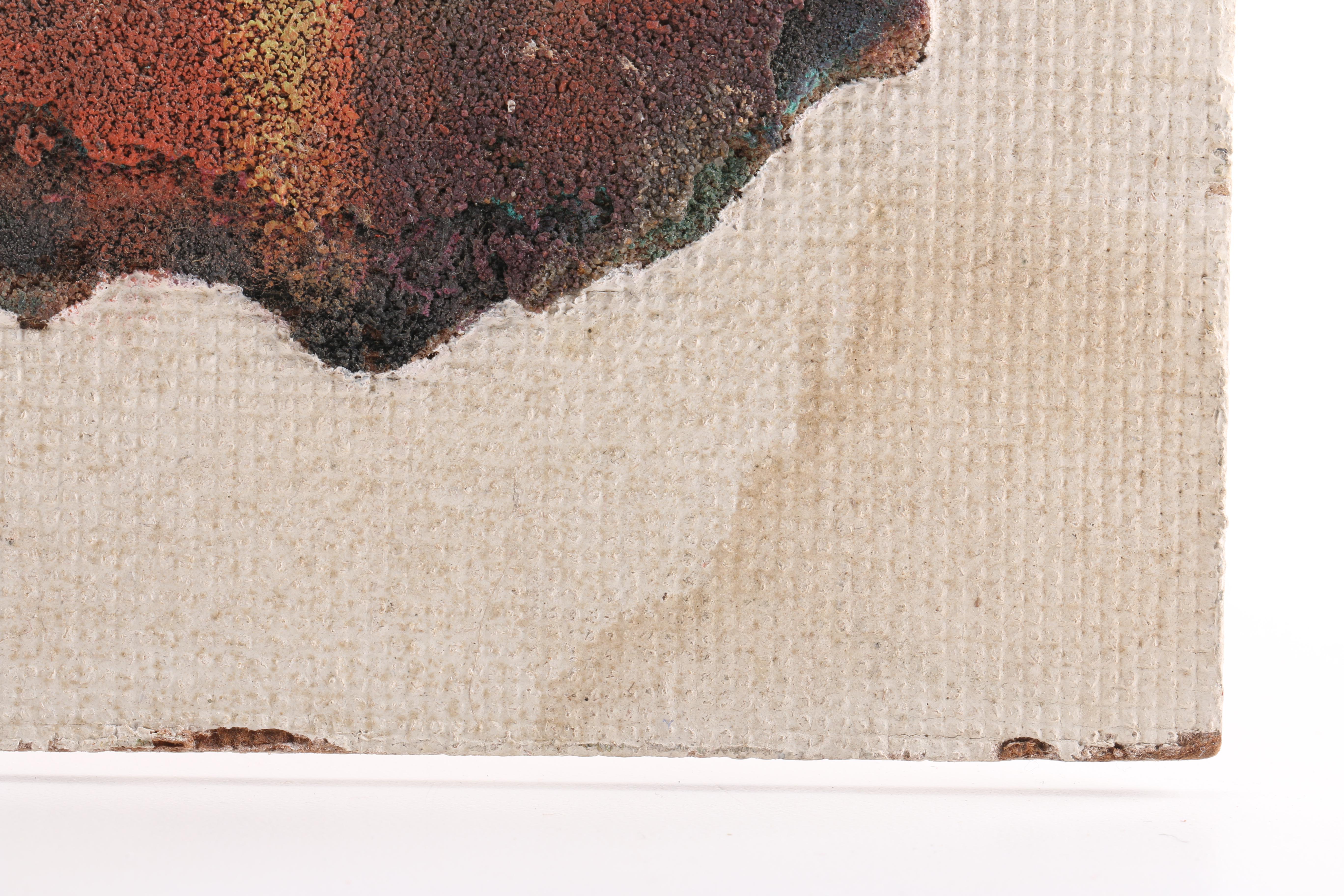 Oil Pastel Drawing of Buddha Statue