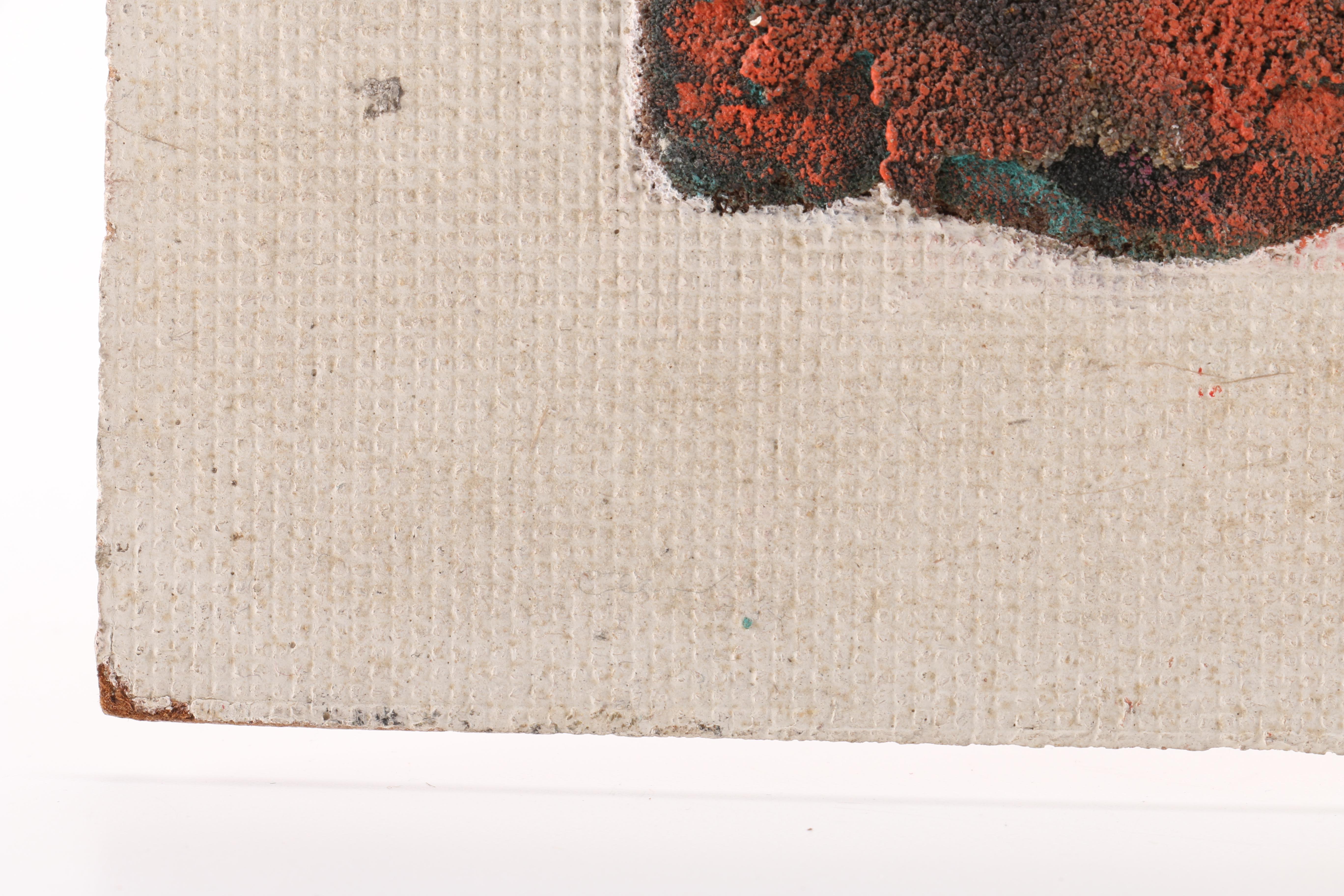 Oil Pastel Drawing of Buddha Statue