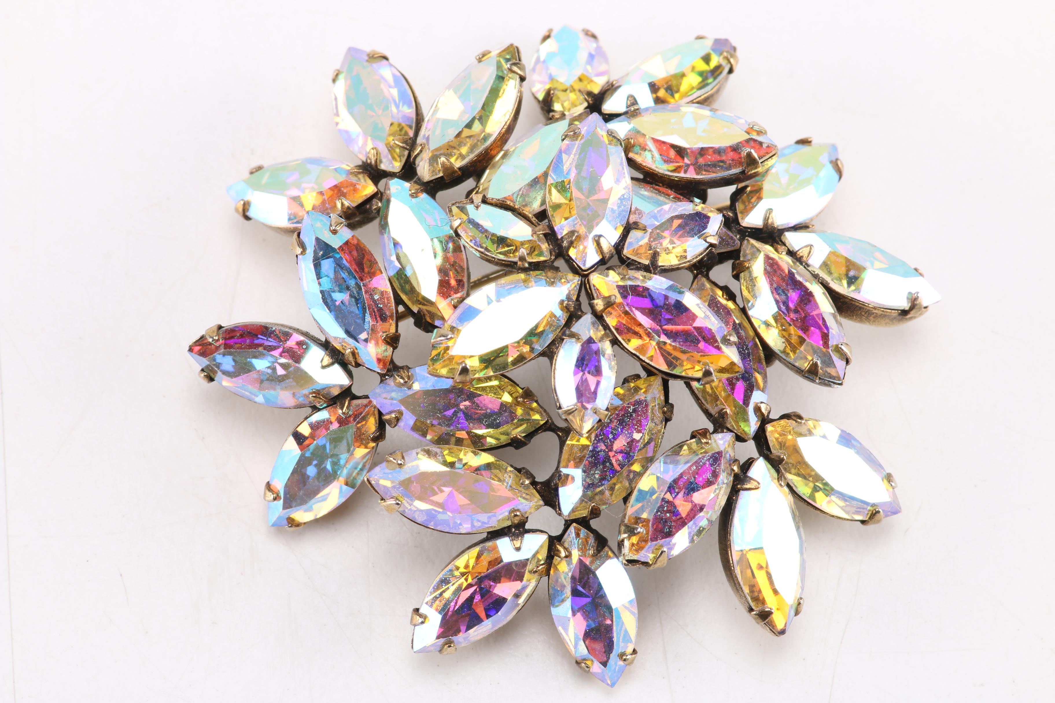 Vintage Jewelry Including Limoges and Warner