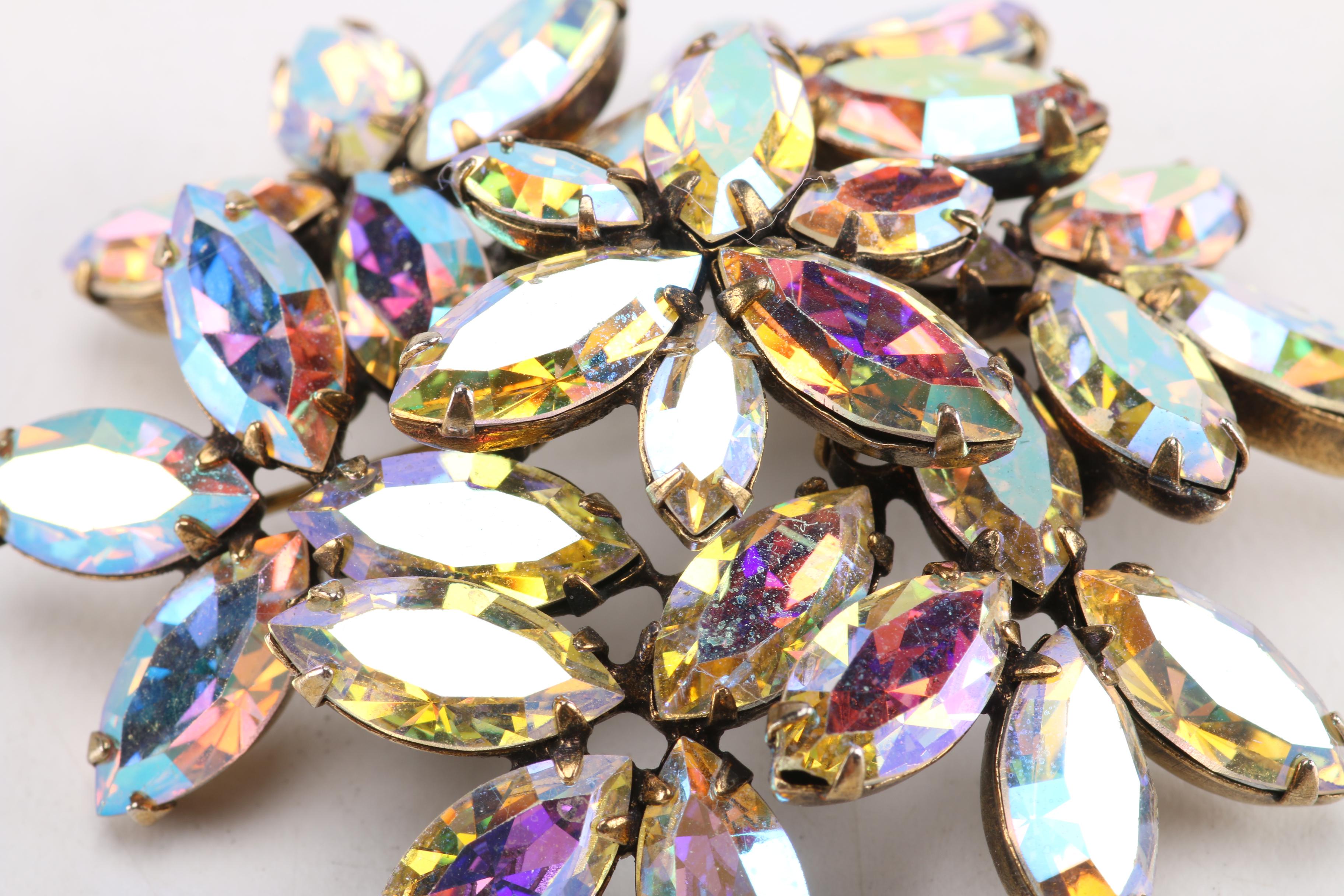 Vintage Jewelry Including Limoges and Warner