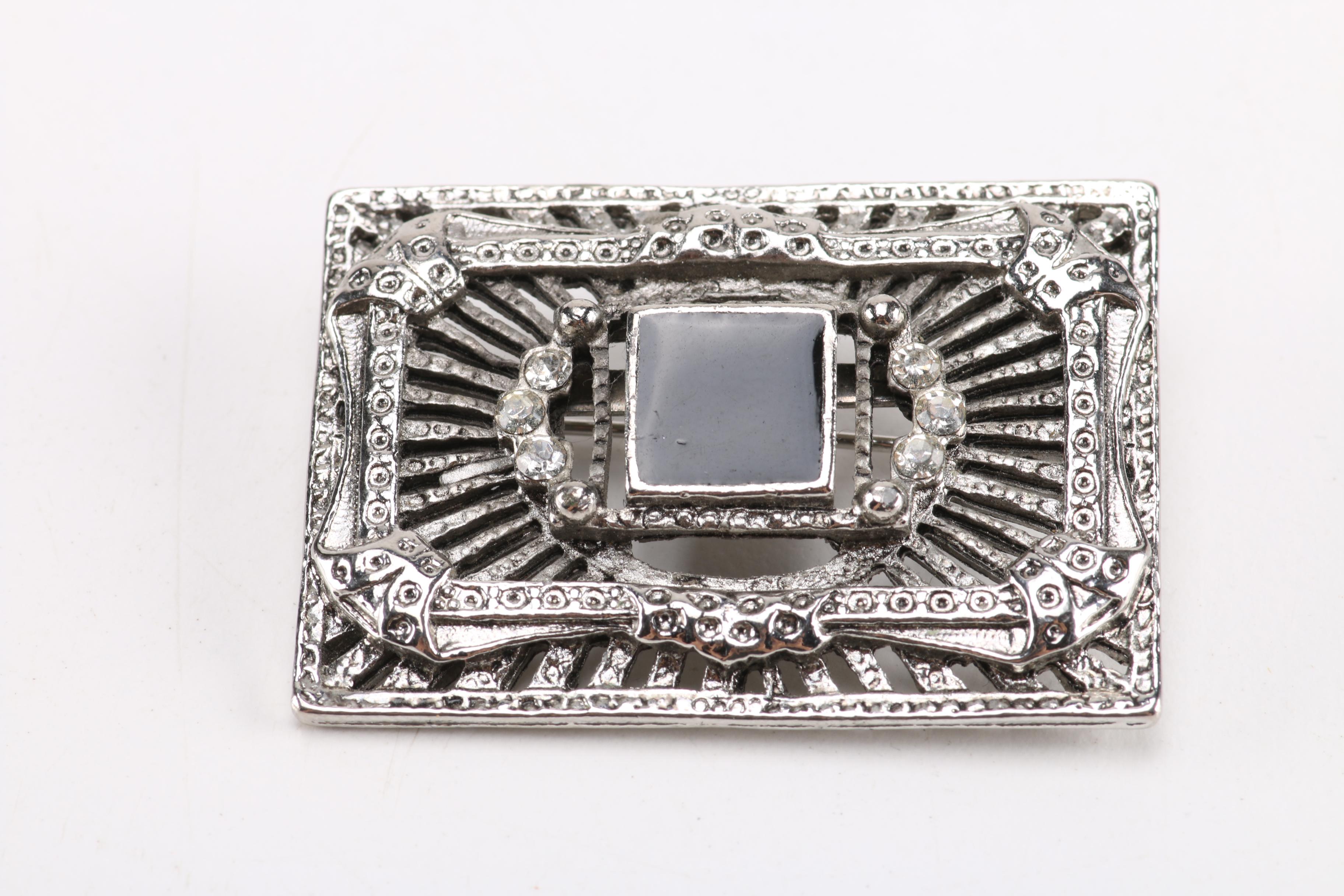 Vintage Jewelry Including Limoges and Warner