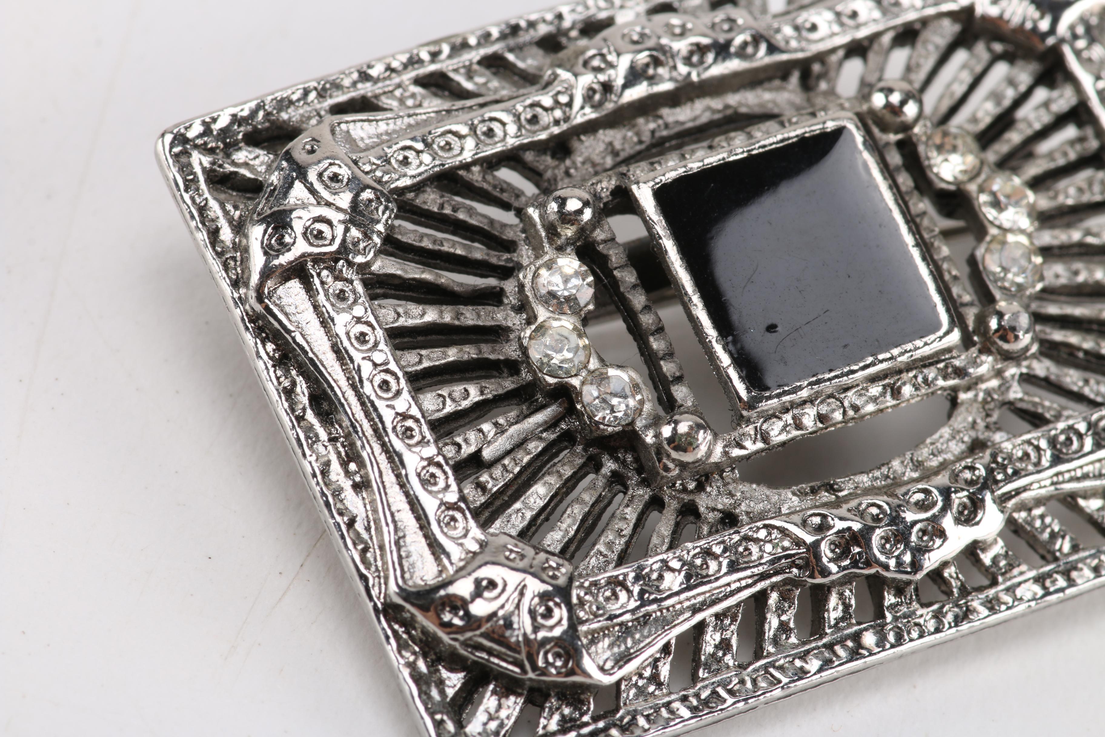 Vintage Jewelry Including Limoges and Warner