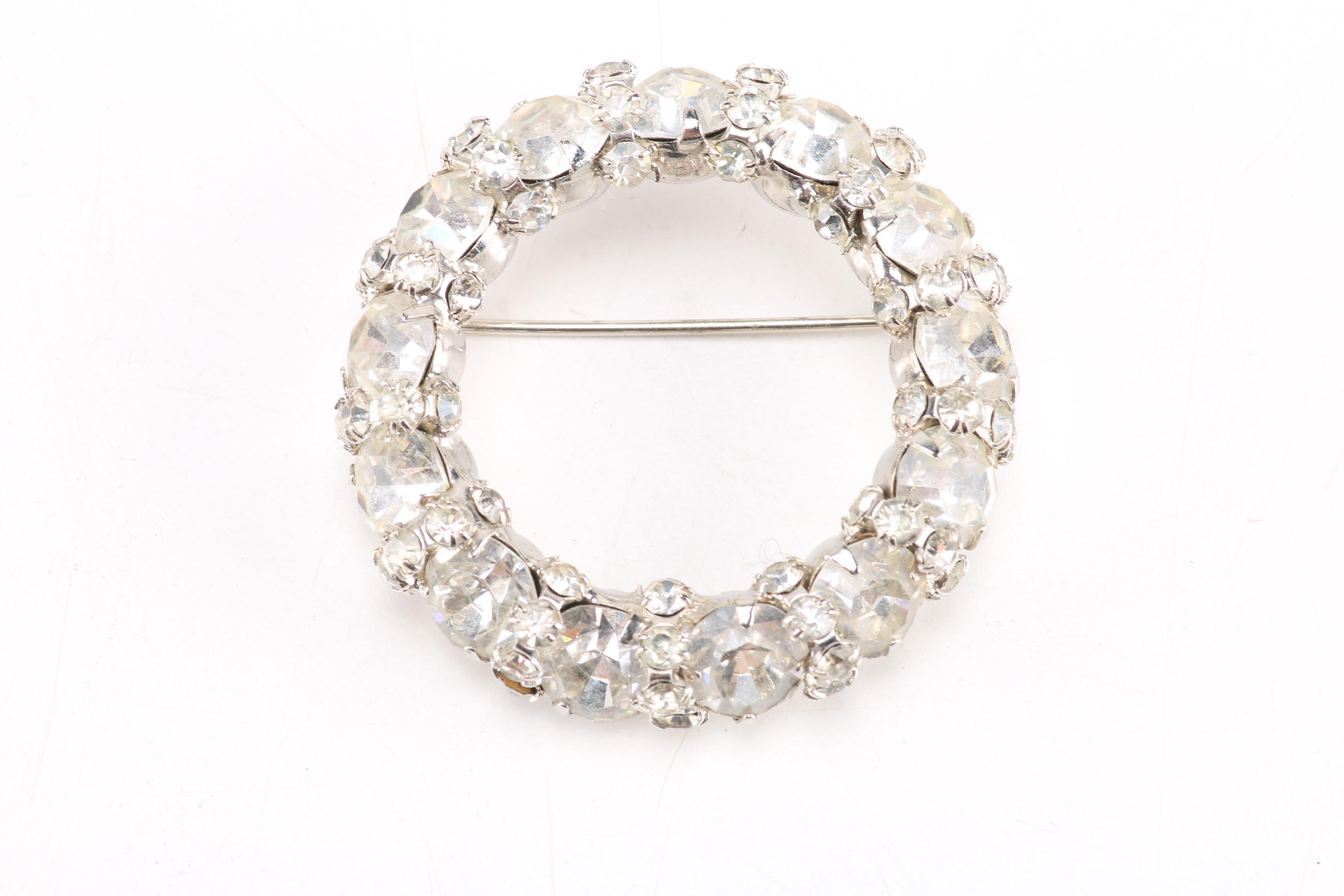 Vintage Jewelry Including Limoges and Warner