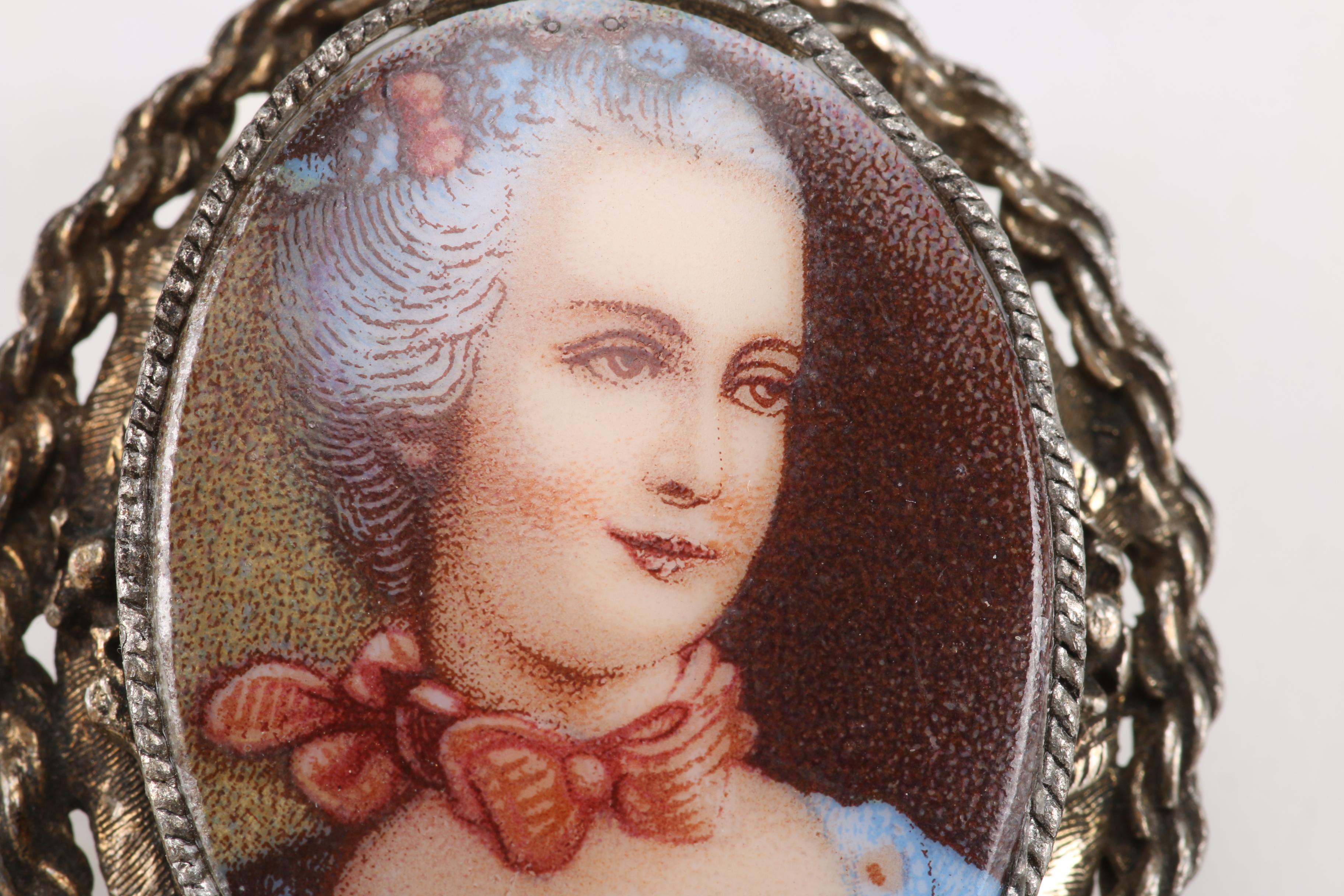 Vintage Jewelry Including Limoges and Warner