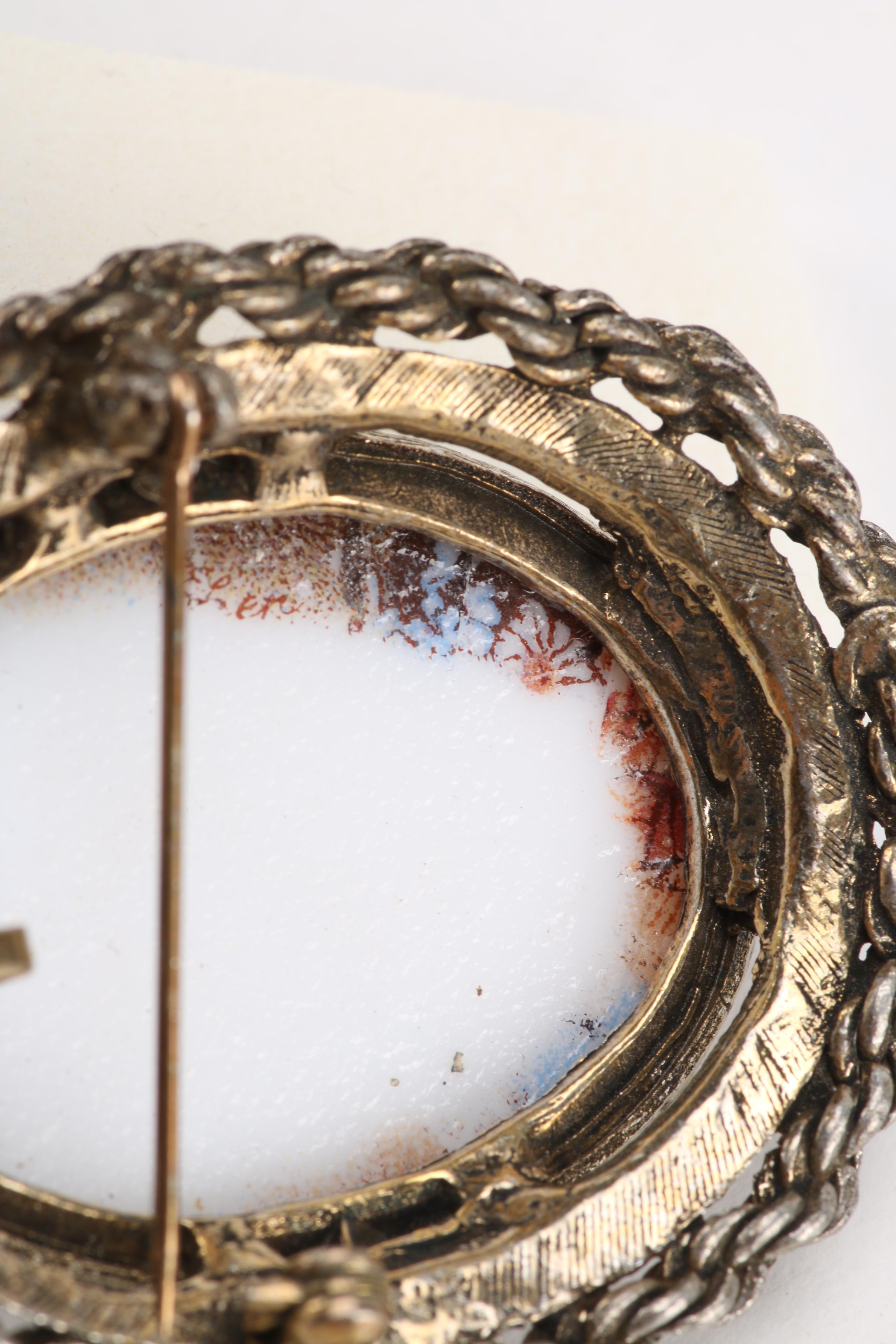 Vintage Jewelry Including Limoges and Warner