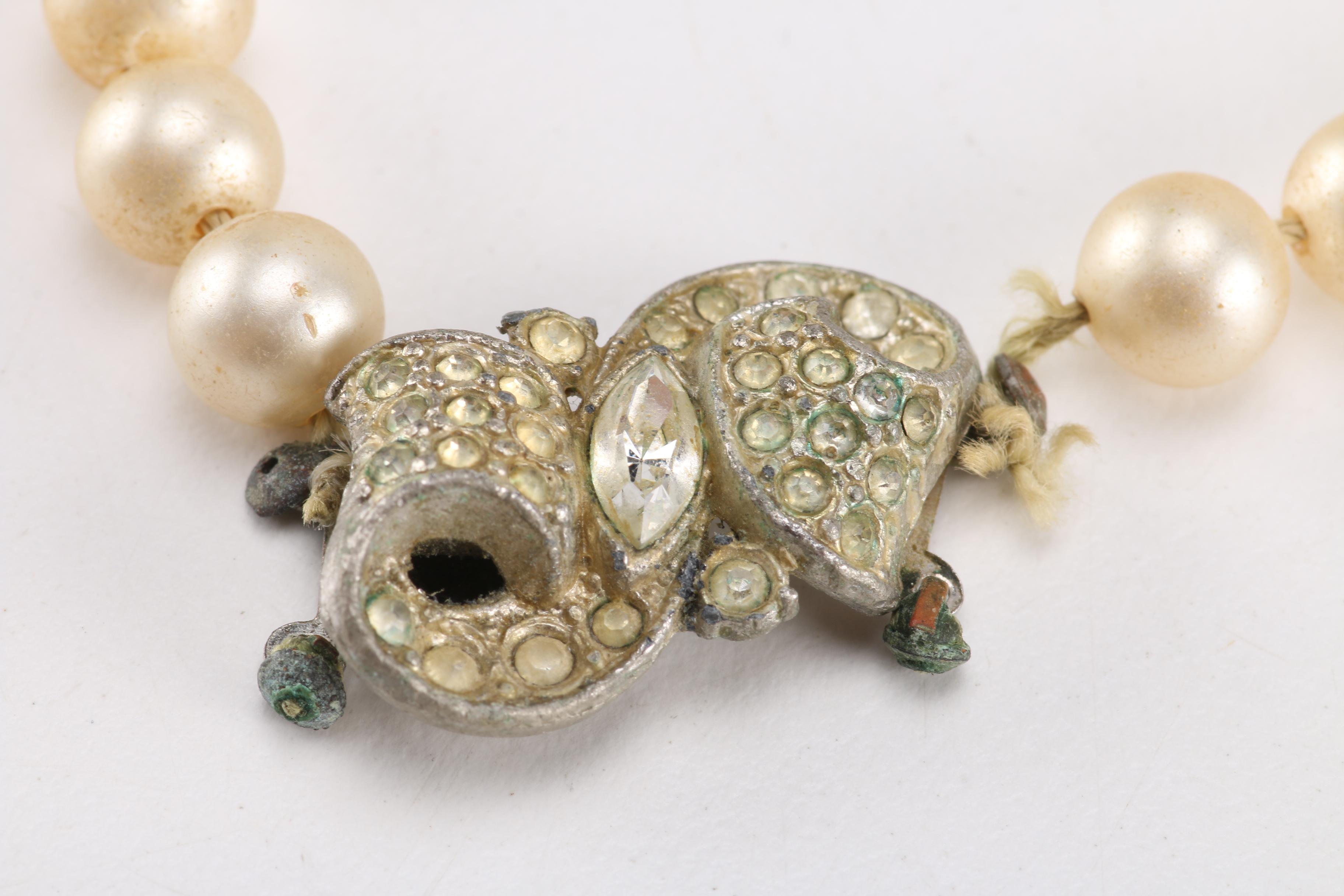 Vintage Jewelry Including Limoges and Warner