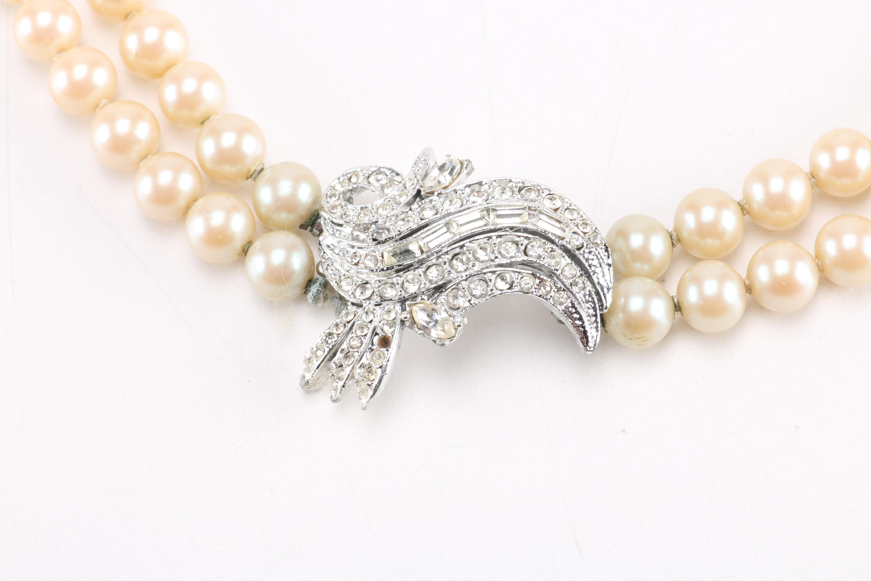 Vintage Jewelry Including Limoges and Warner