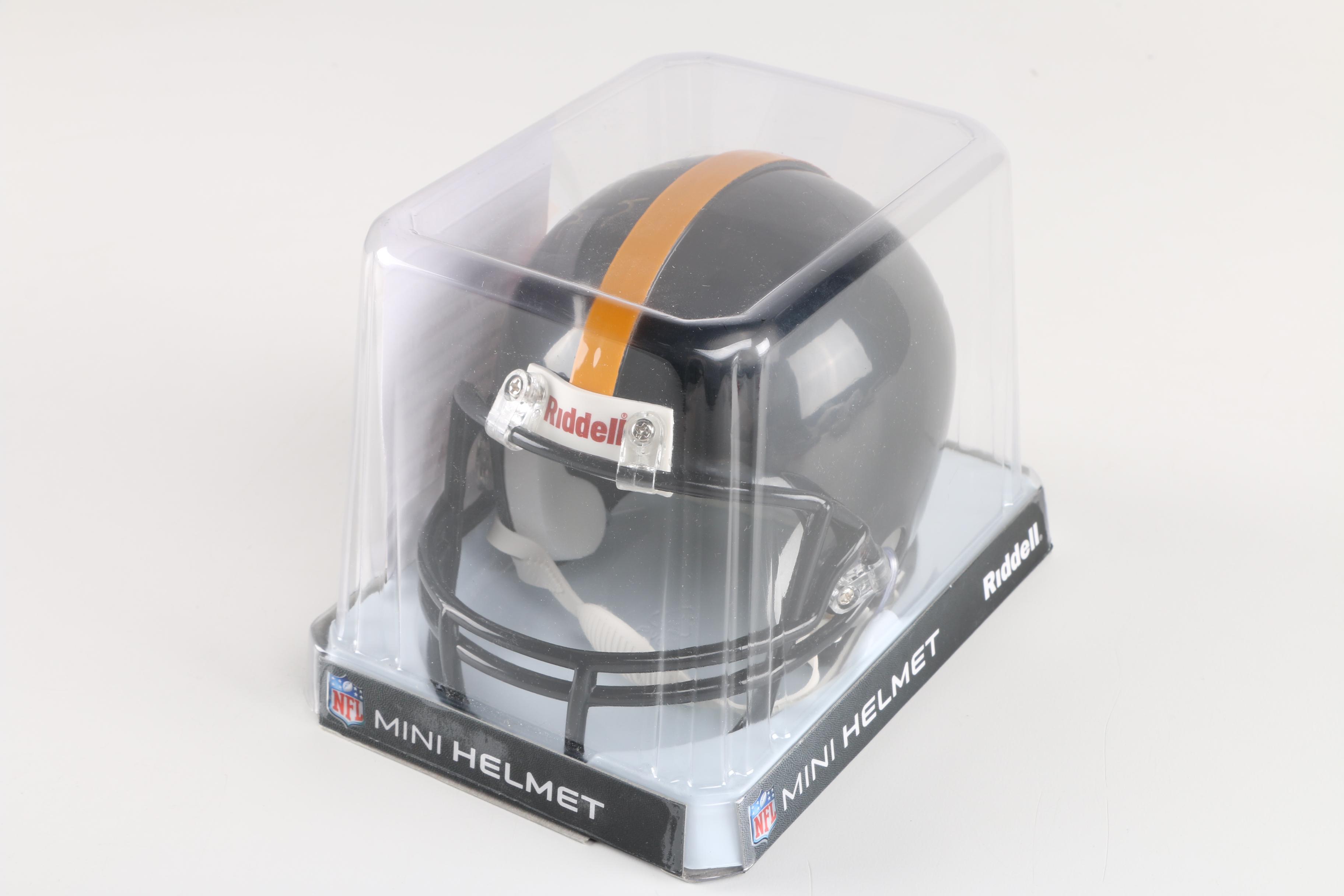 John Stallworth Signed Mini Helmet