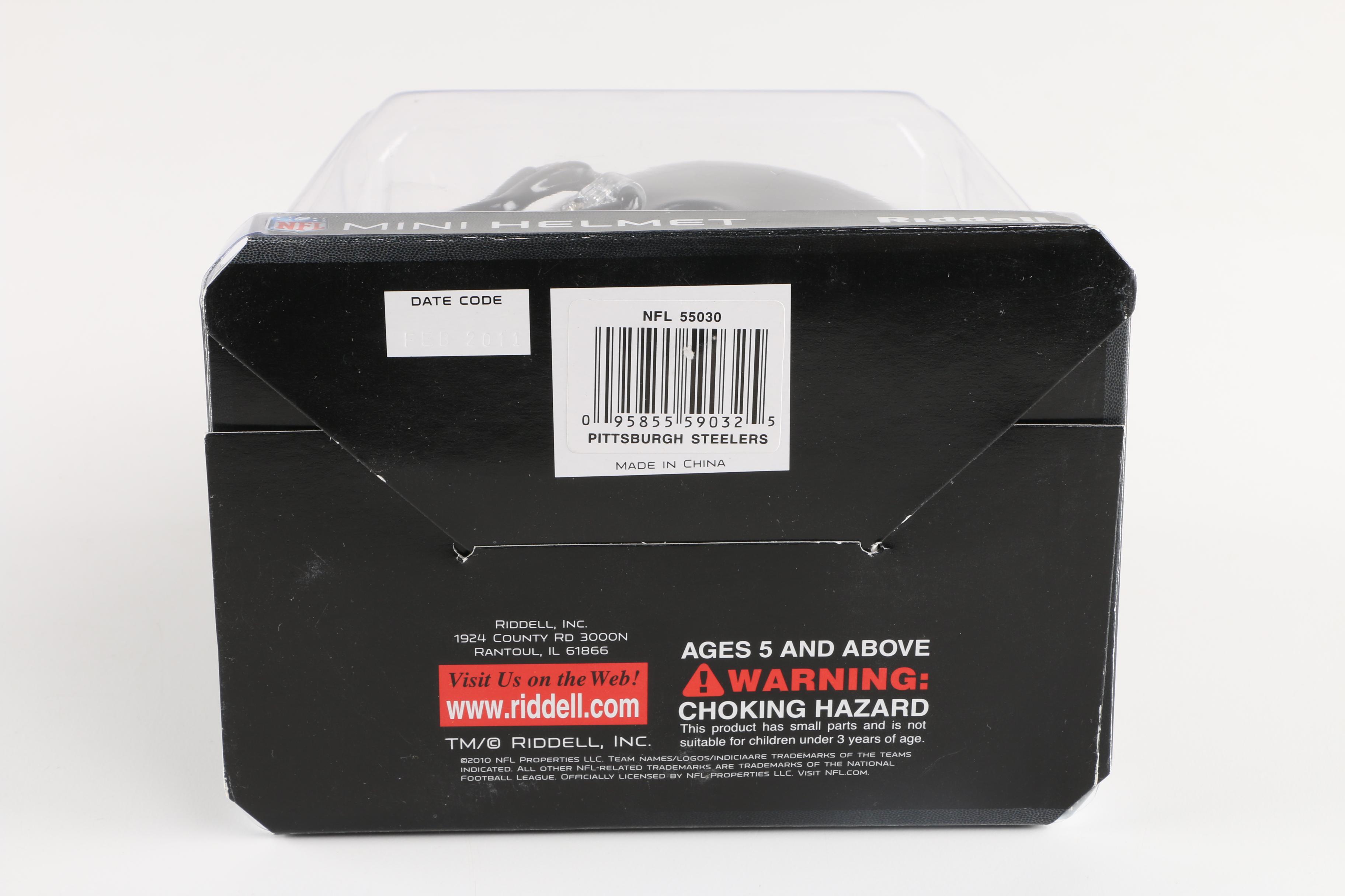 John Stallworth Signed Mini Helmet