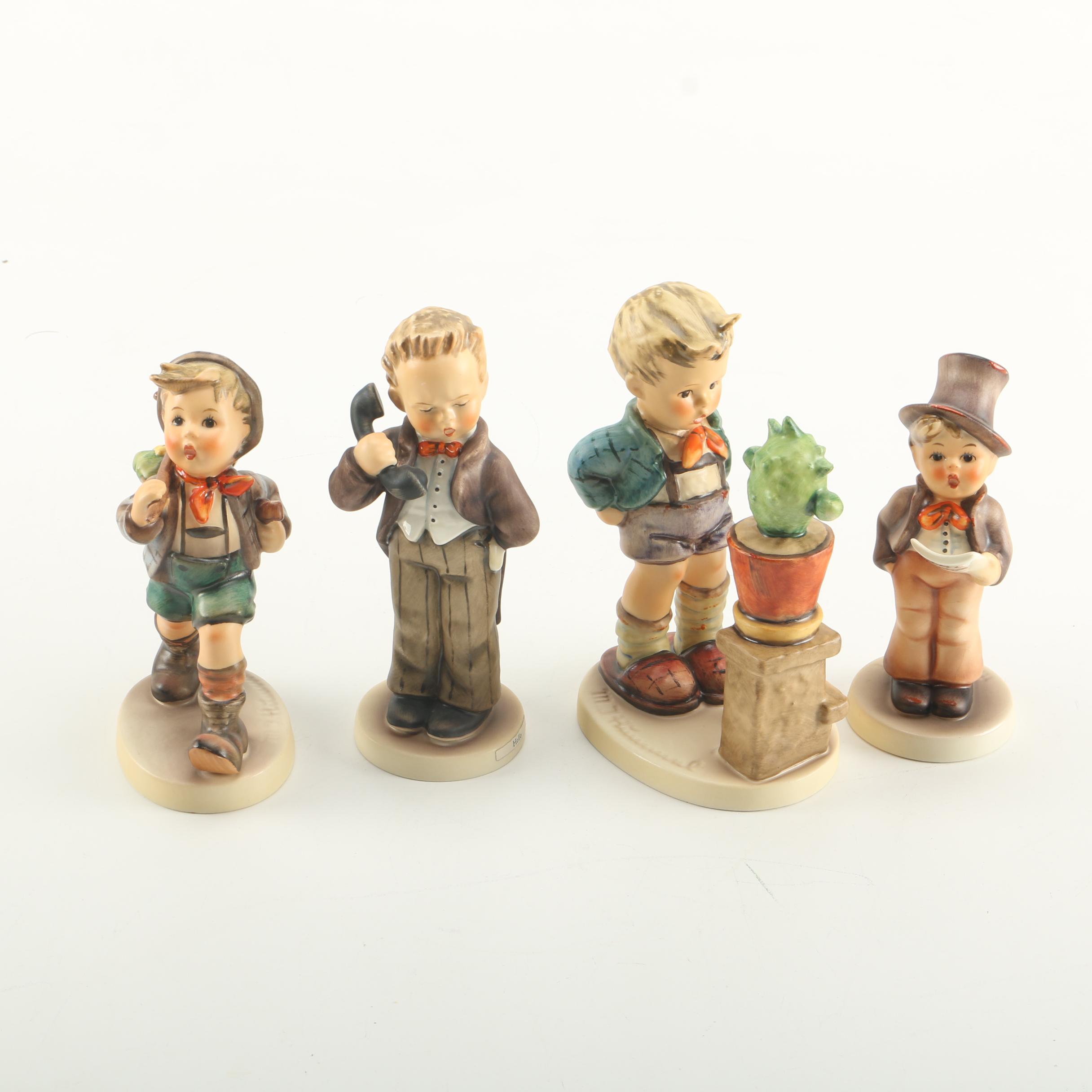 Goebel Hummel Figurines Featuring "Street Singer"