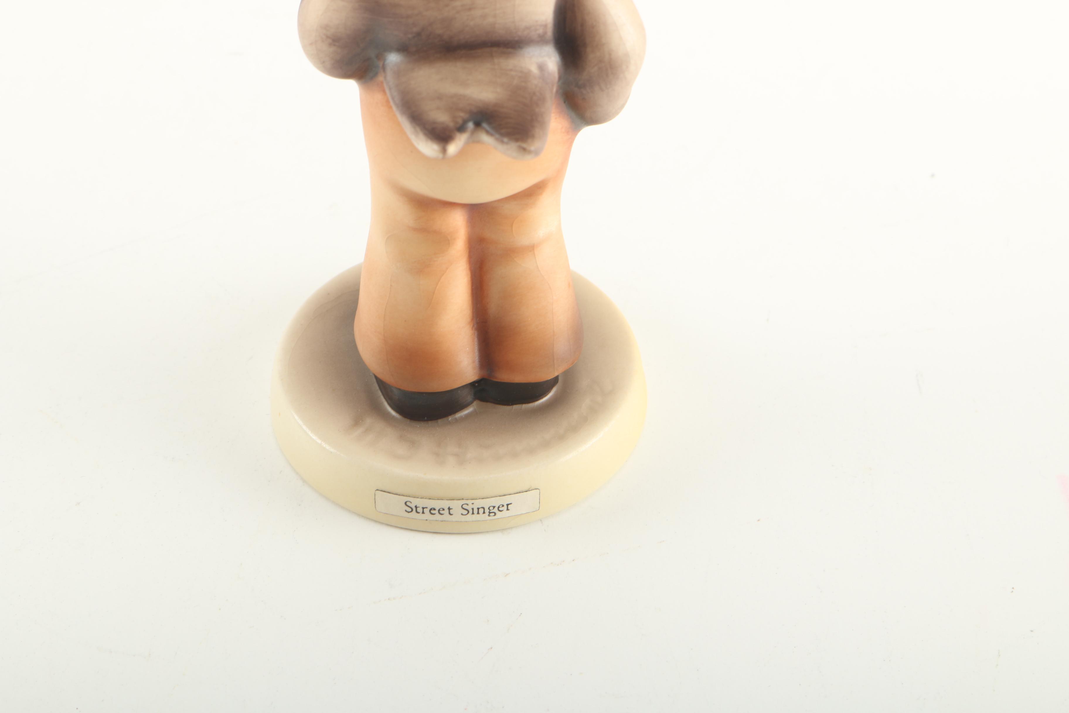 Goebel Hummel Figurines Featuring "Street Singer"