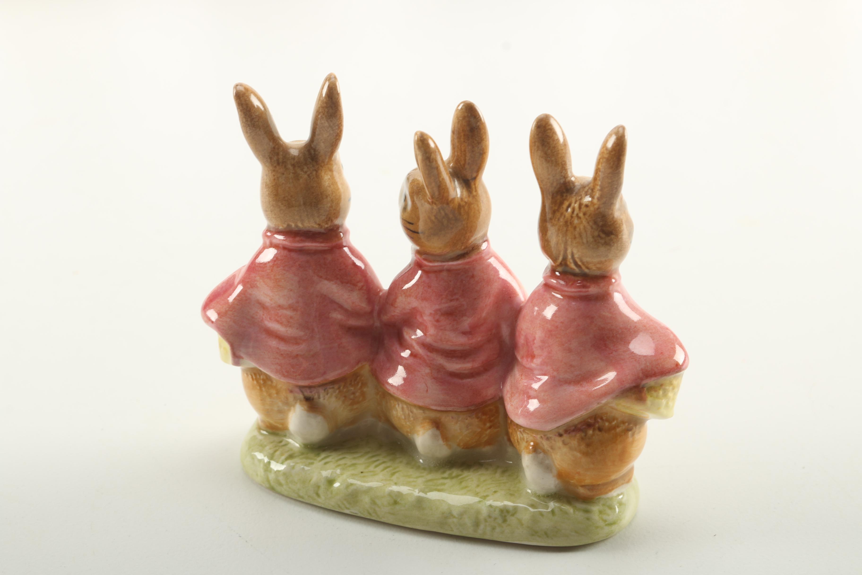 Collection of Beatrix Potter Figurines