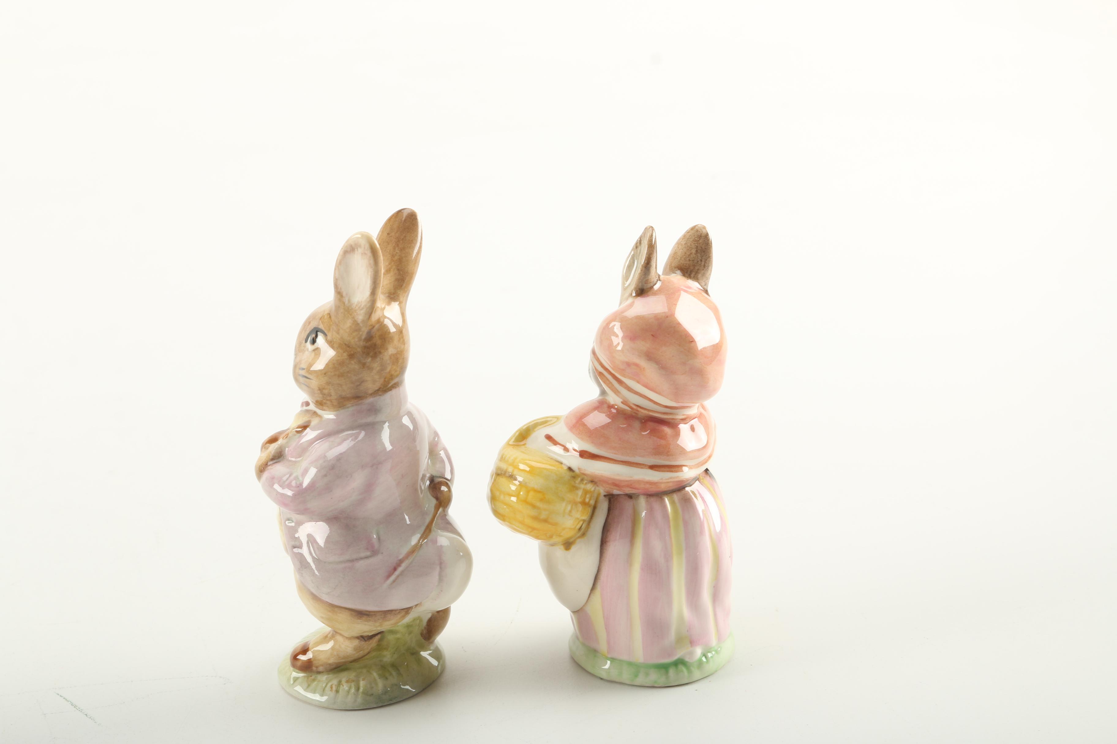 Collection of Beatrix Potter Figurines