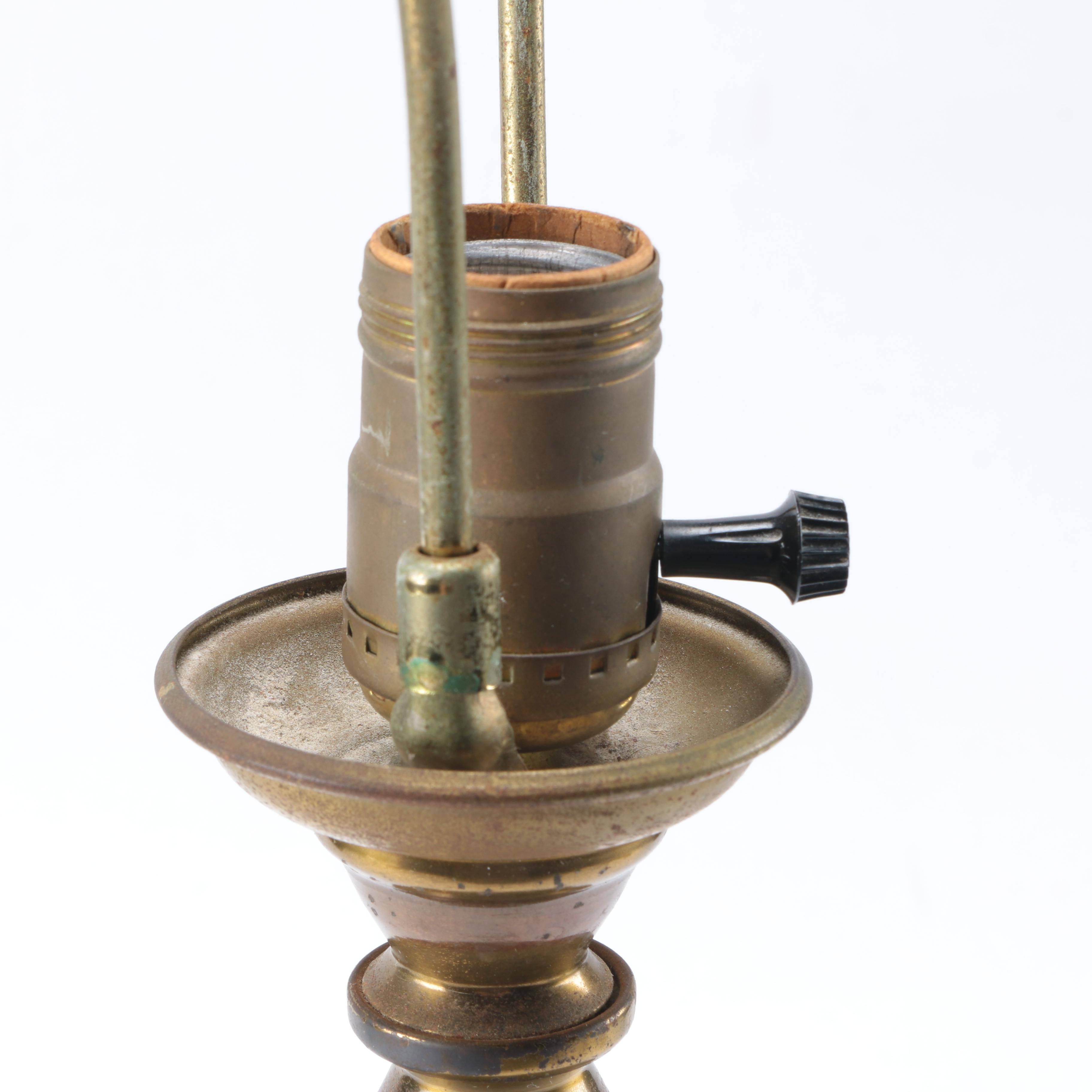 Vintage Brass Table Lamp