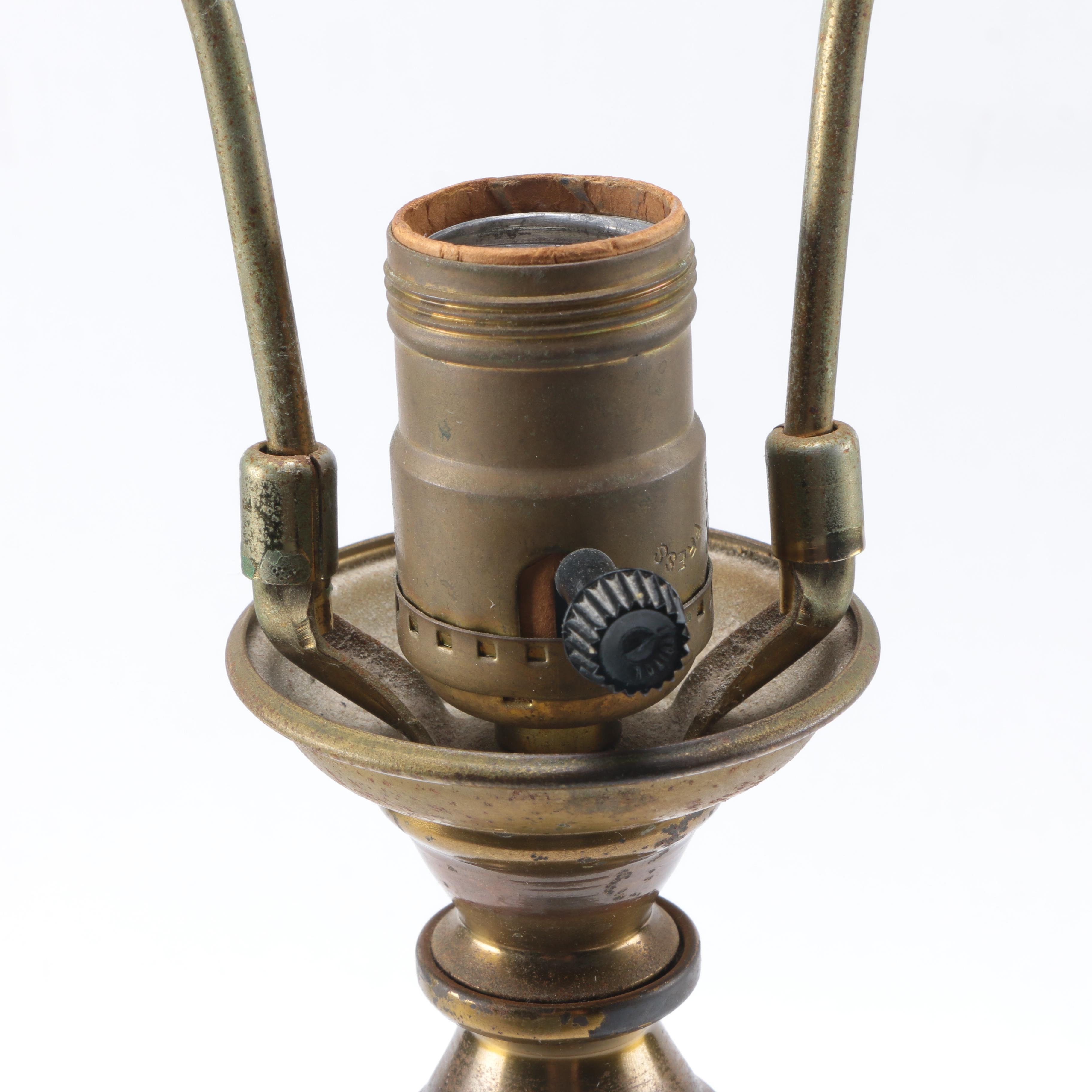 Vintage Brass Table Lamp