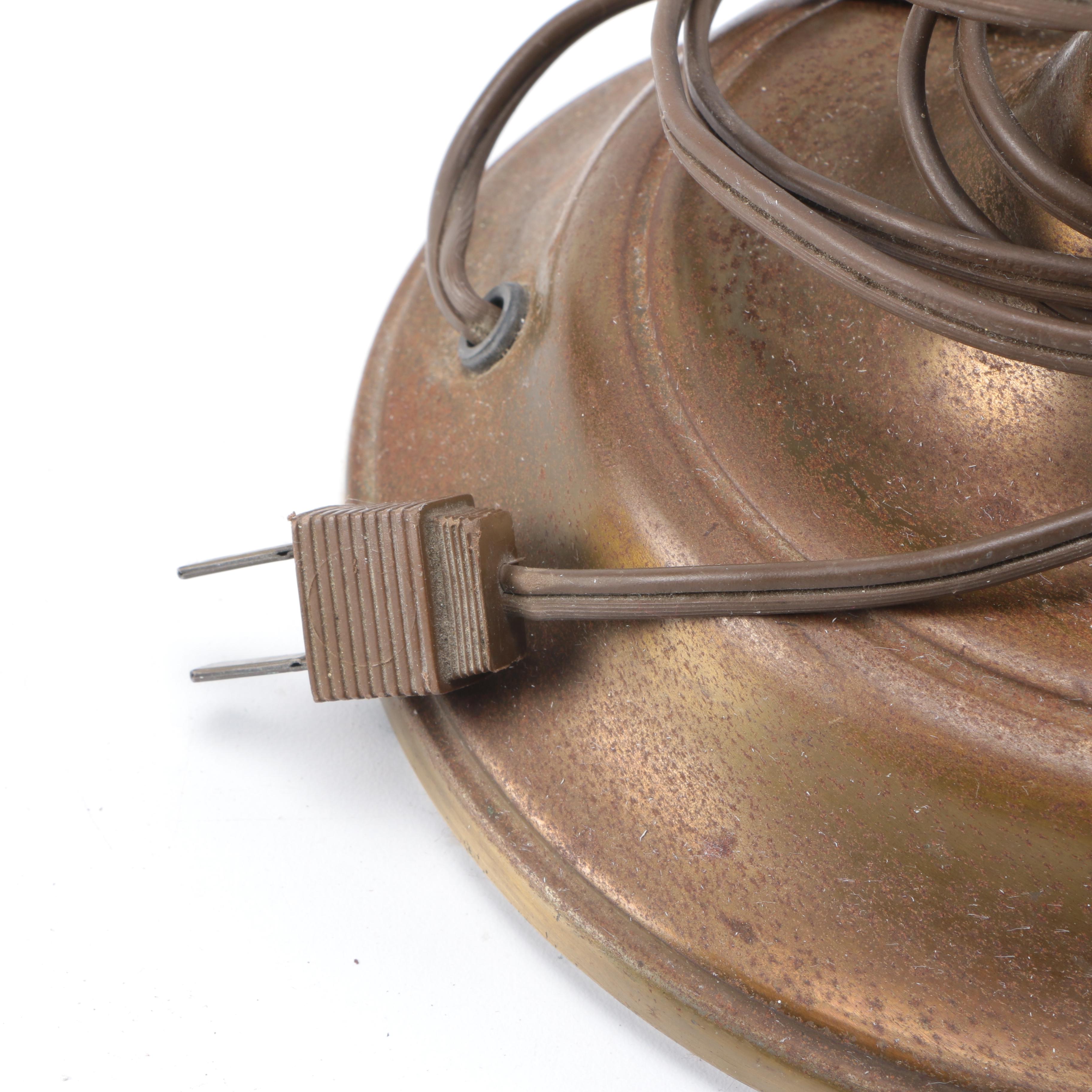 Vintage Brass Table Lamp