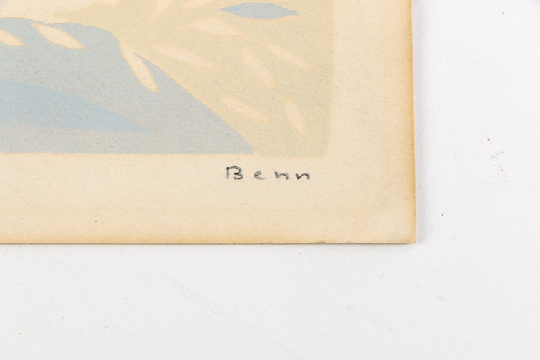 Benn Serigraph of Doves