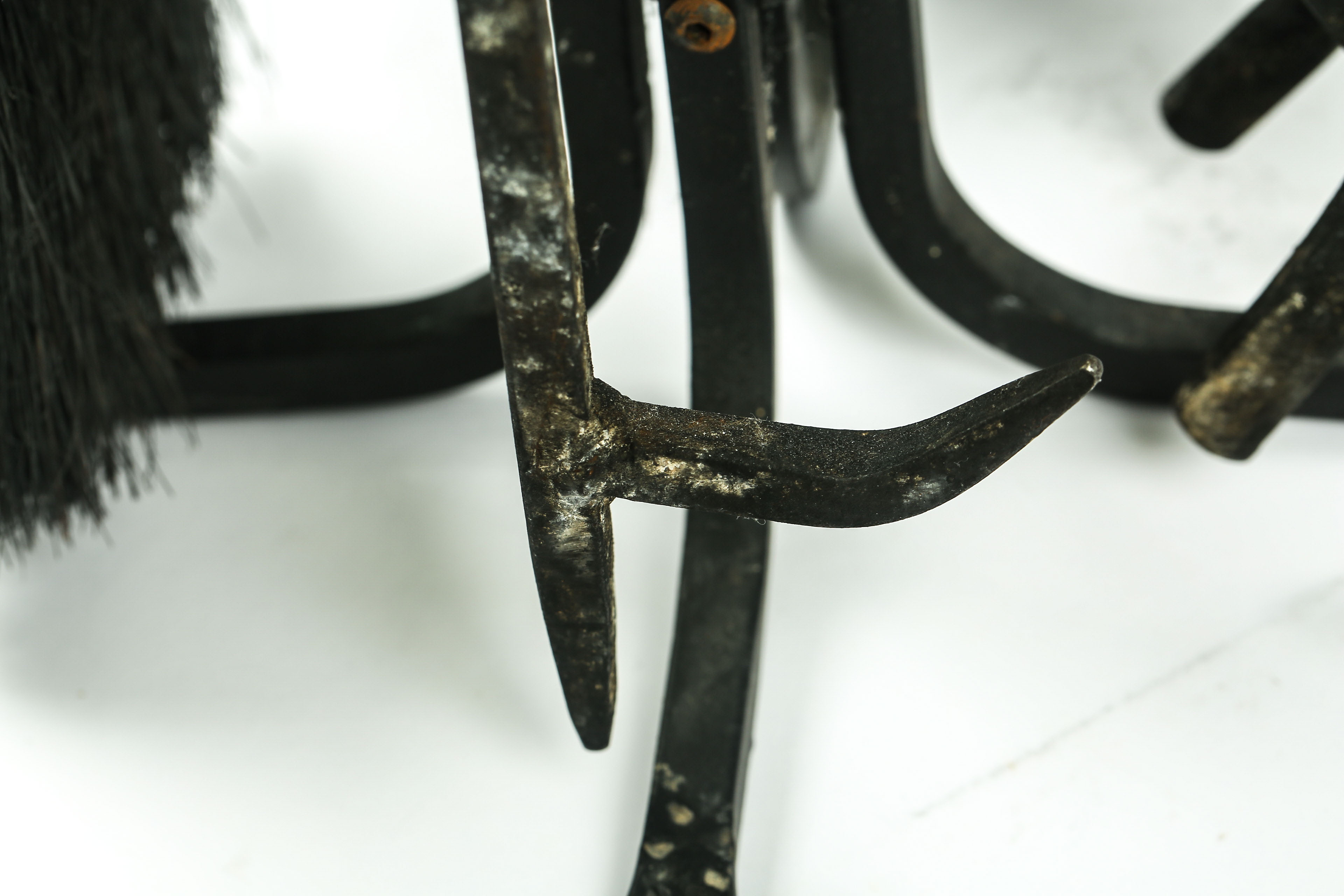 Vintage Hearth Fender and Fireplace Tools