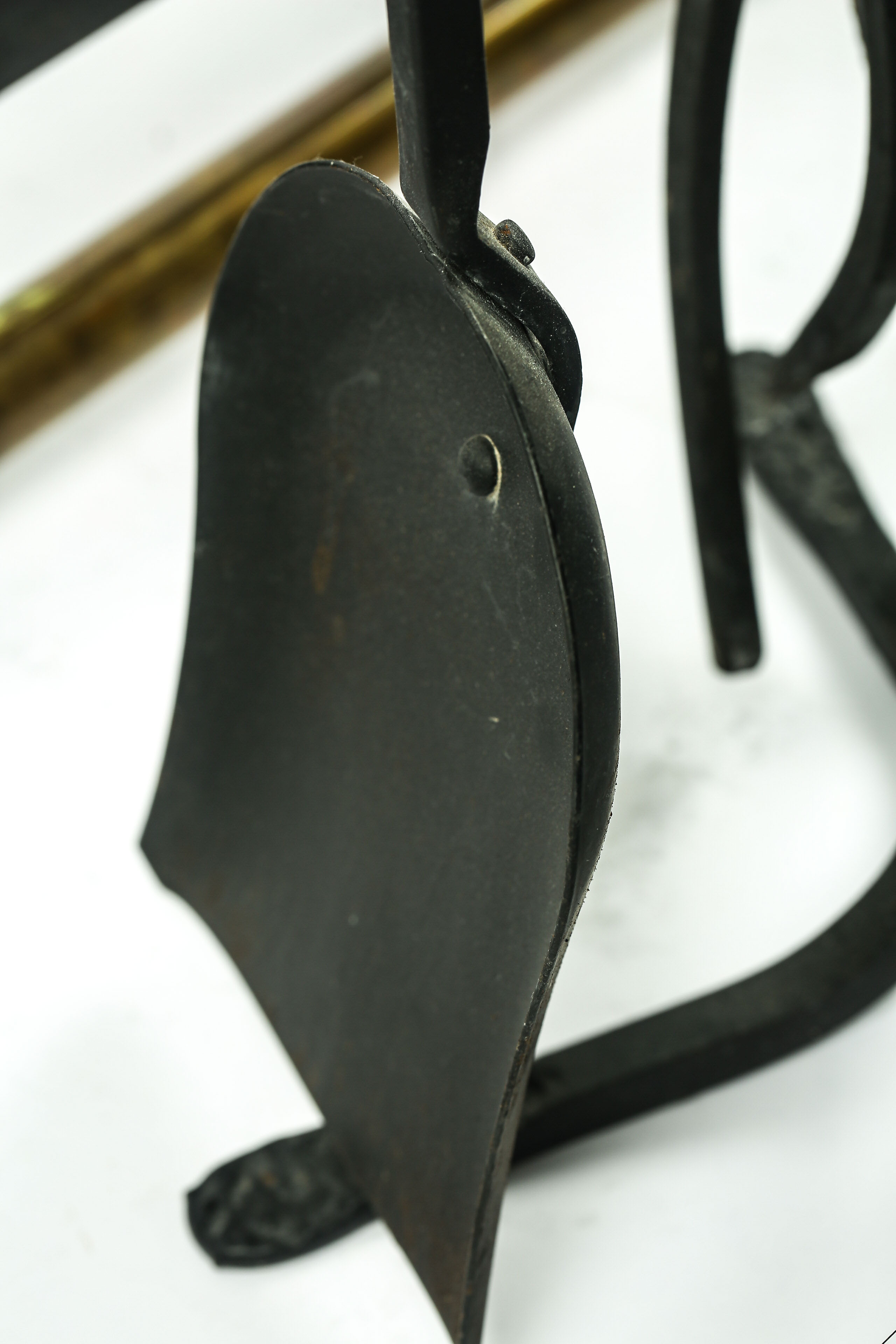 Vintage Hearth Fender and Fireplace Tools