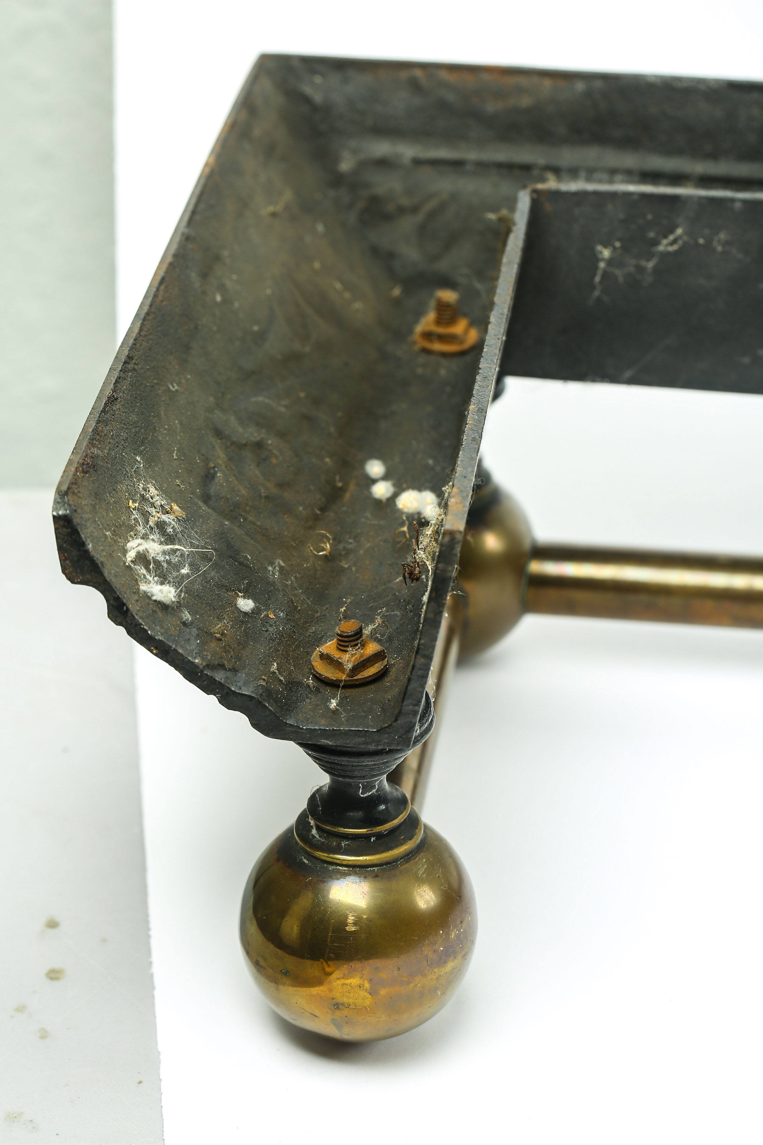 Vintage Hearth Fender and Fireplace Tools