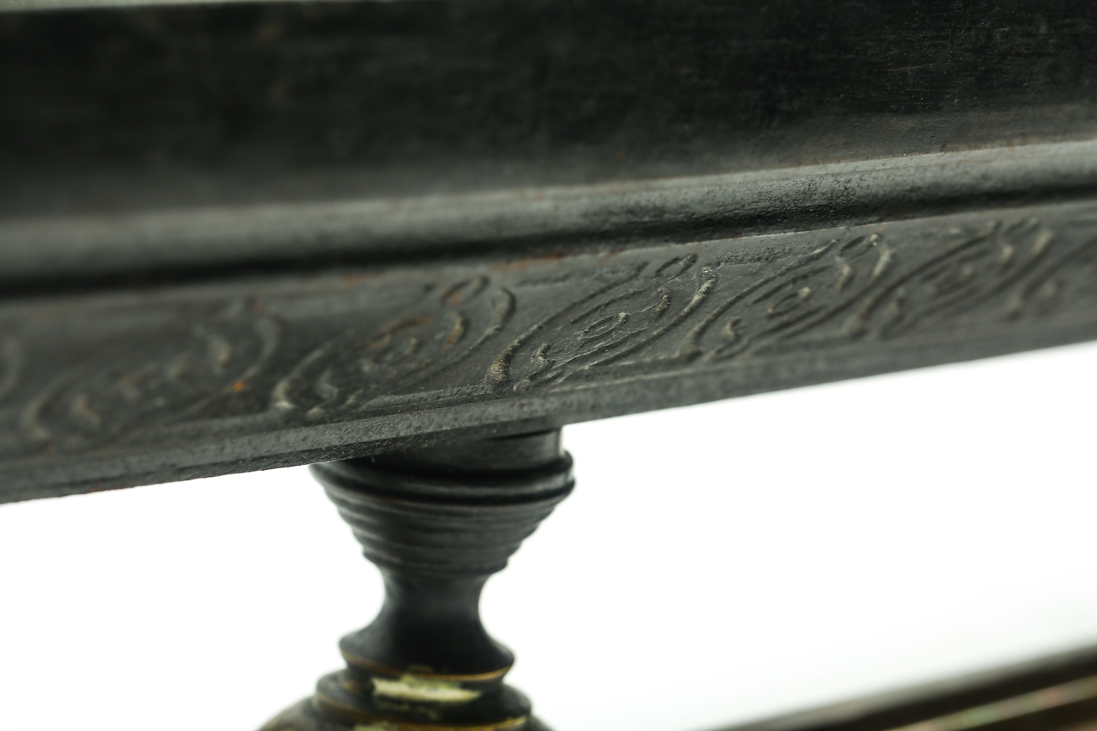 Vintage Hearth Fender and Fireplace Tools