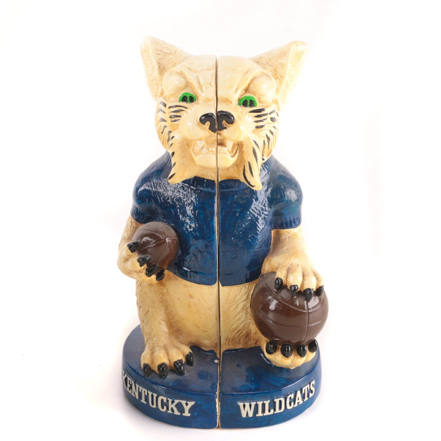 Kentucky Wildcats Ceramic Bookends