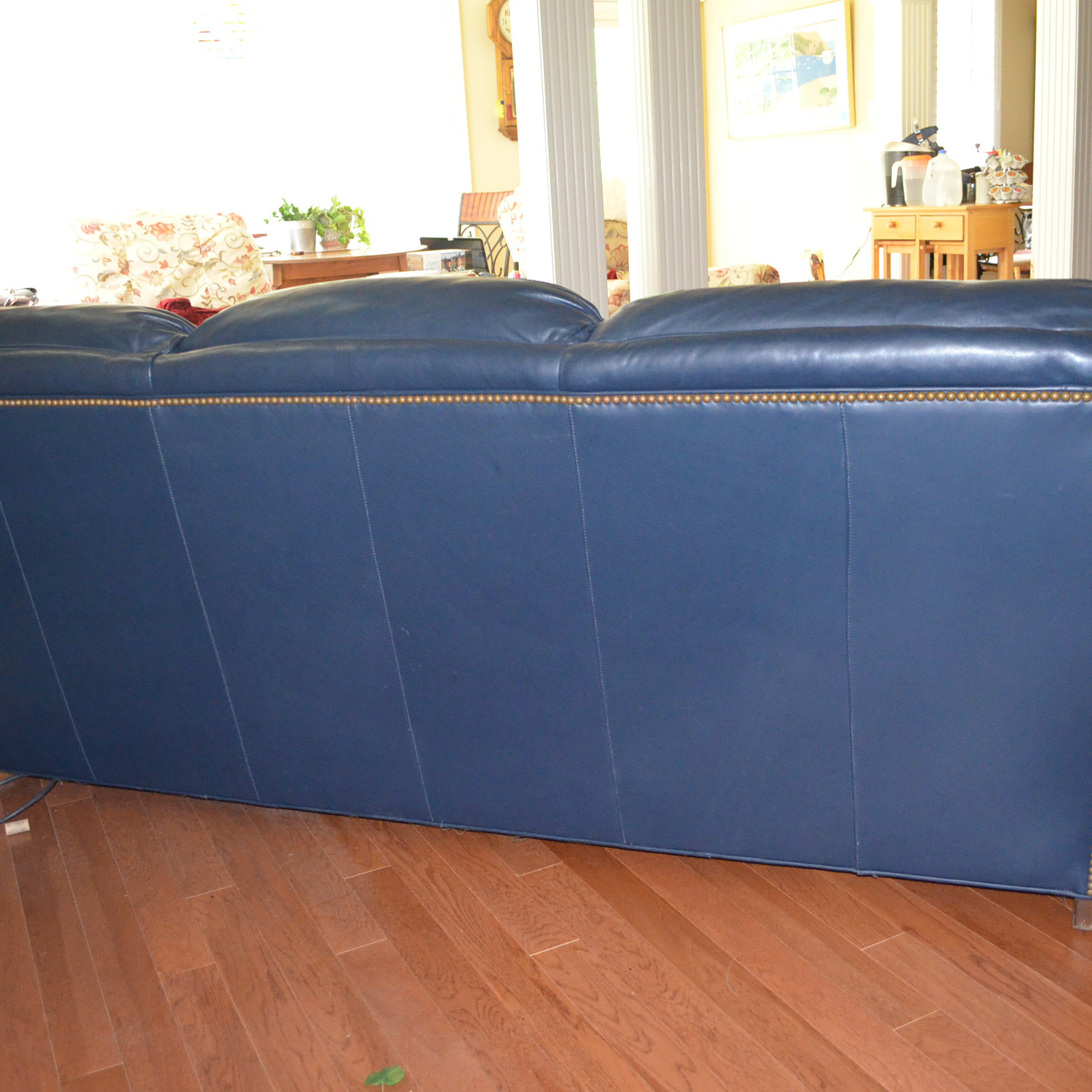 Leather Sofa by Hancock & Moore