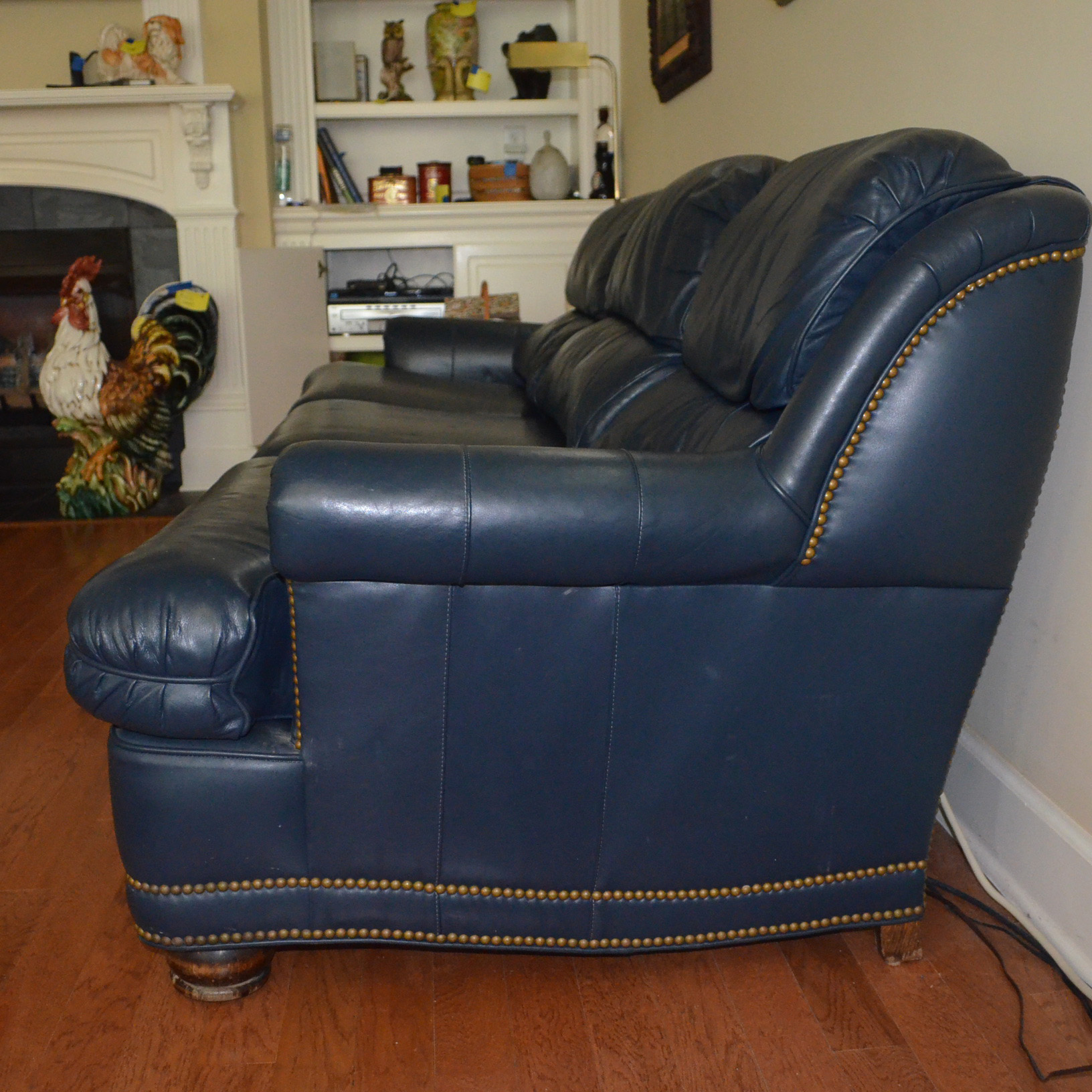 Leather Sofa by Hancock & Moore