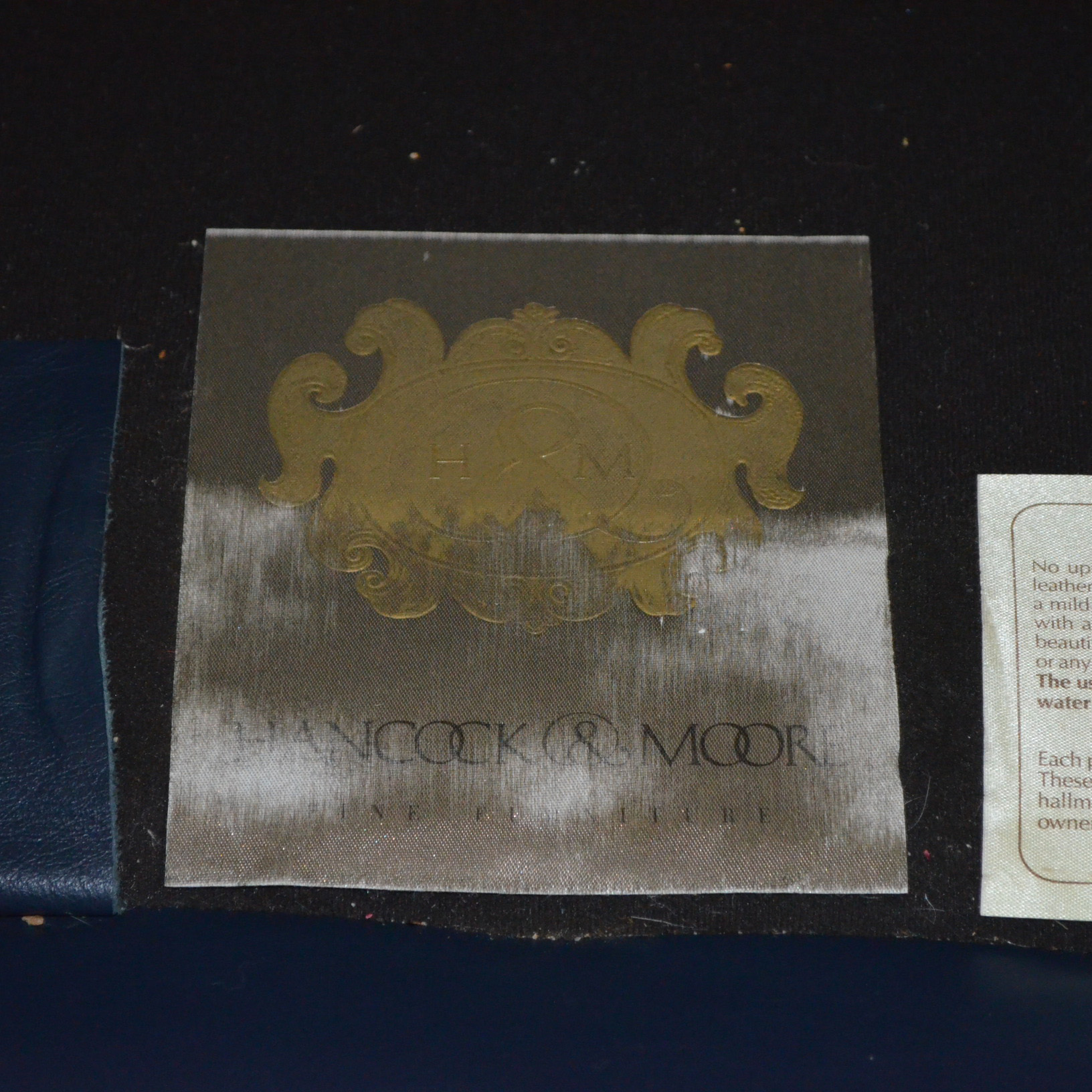 Leather Sofa by Hancock & Moore