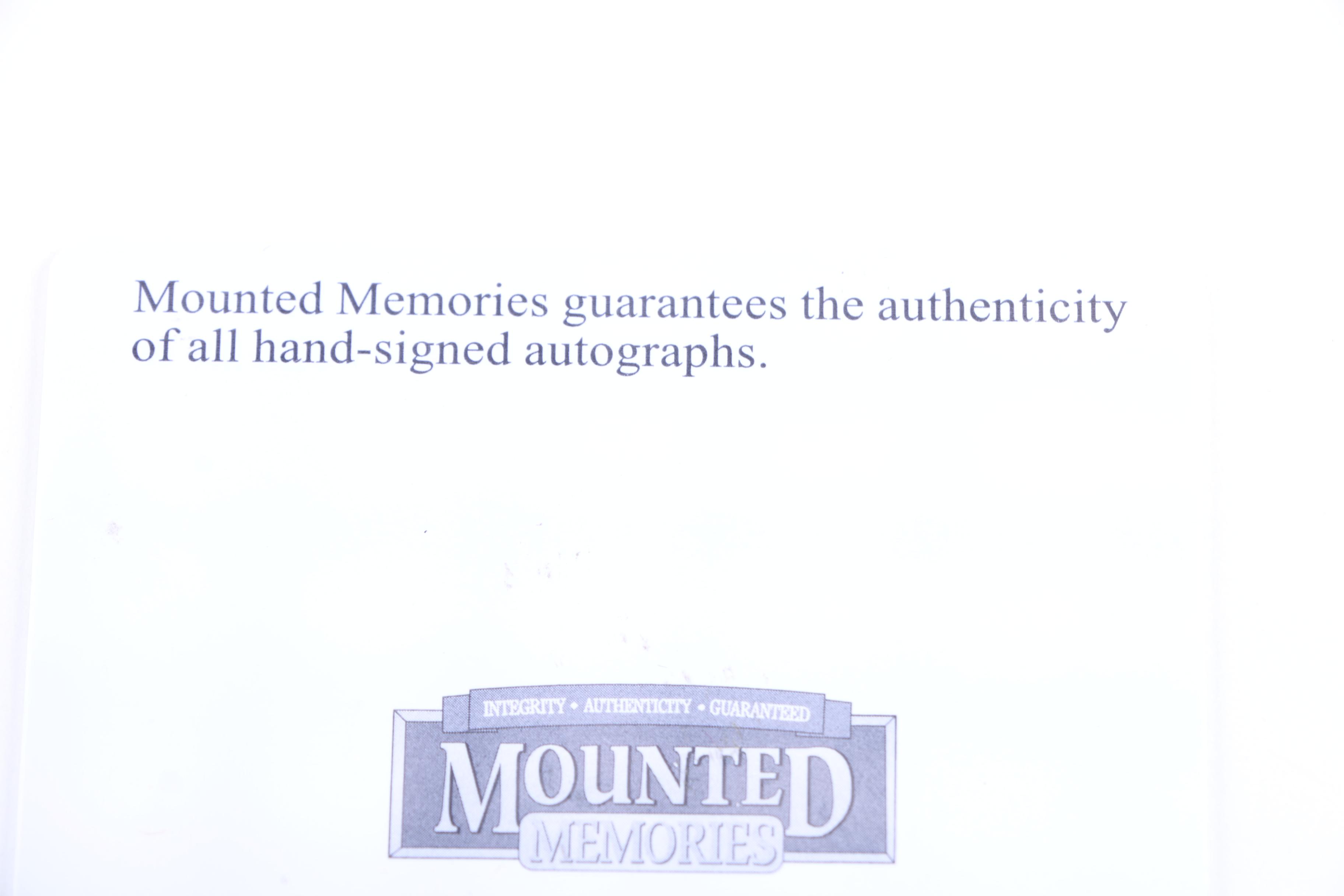 Dick Butkus and Gale Sayers Signed Mini Helmet