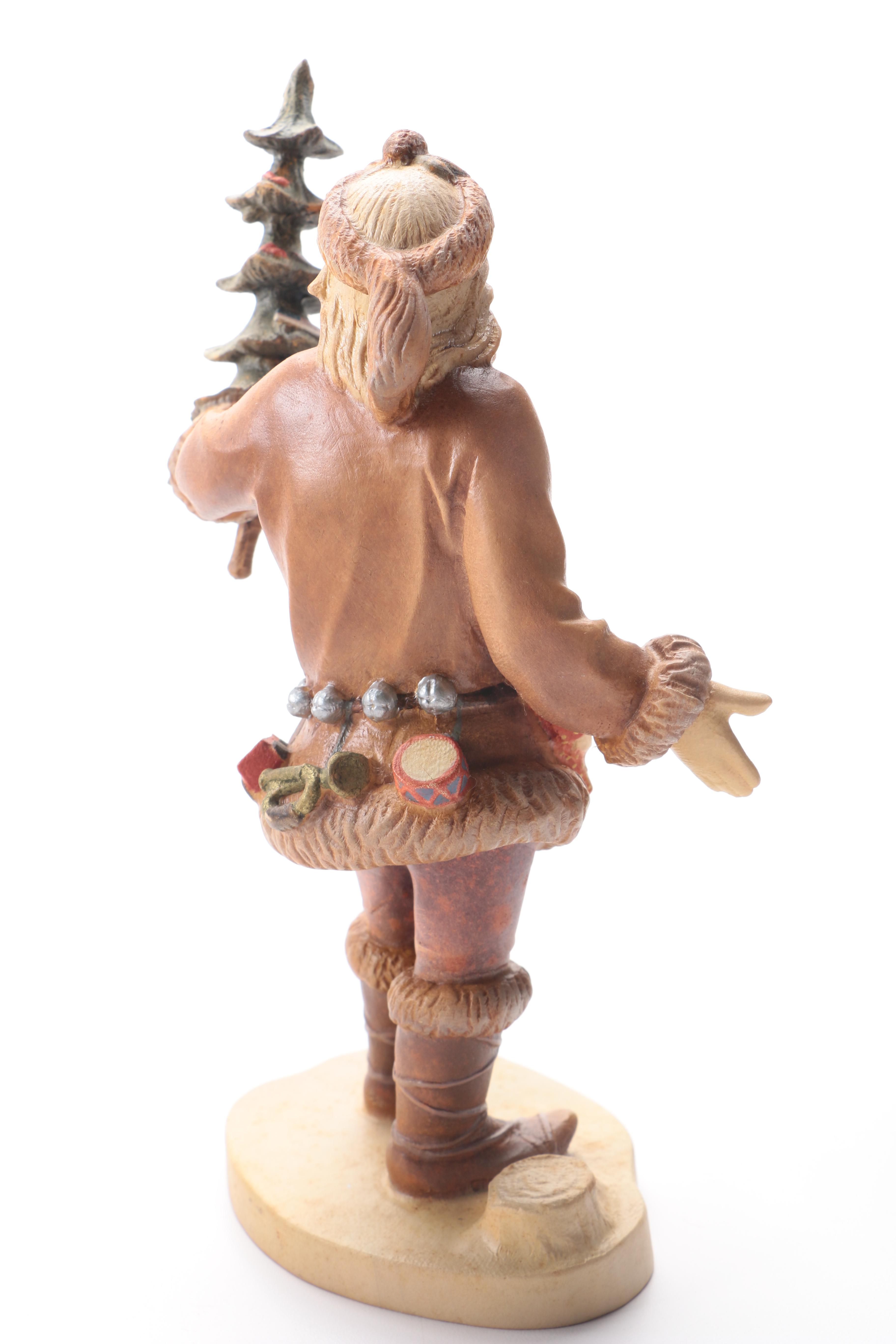 Dolfi "History of Santa" Handcrafted Figurines