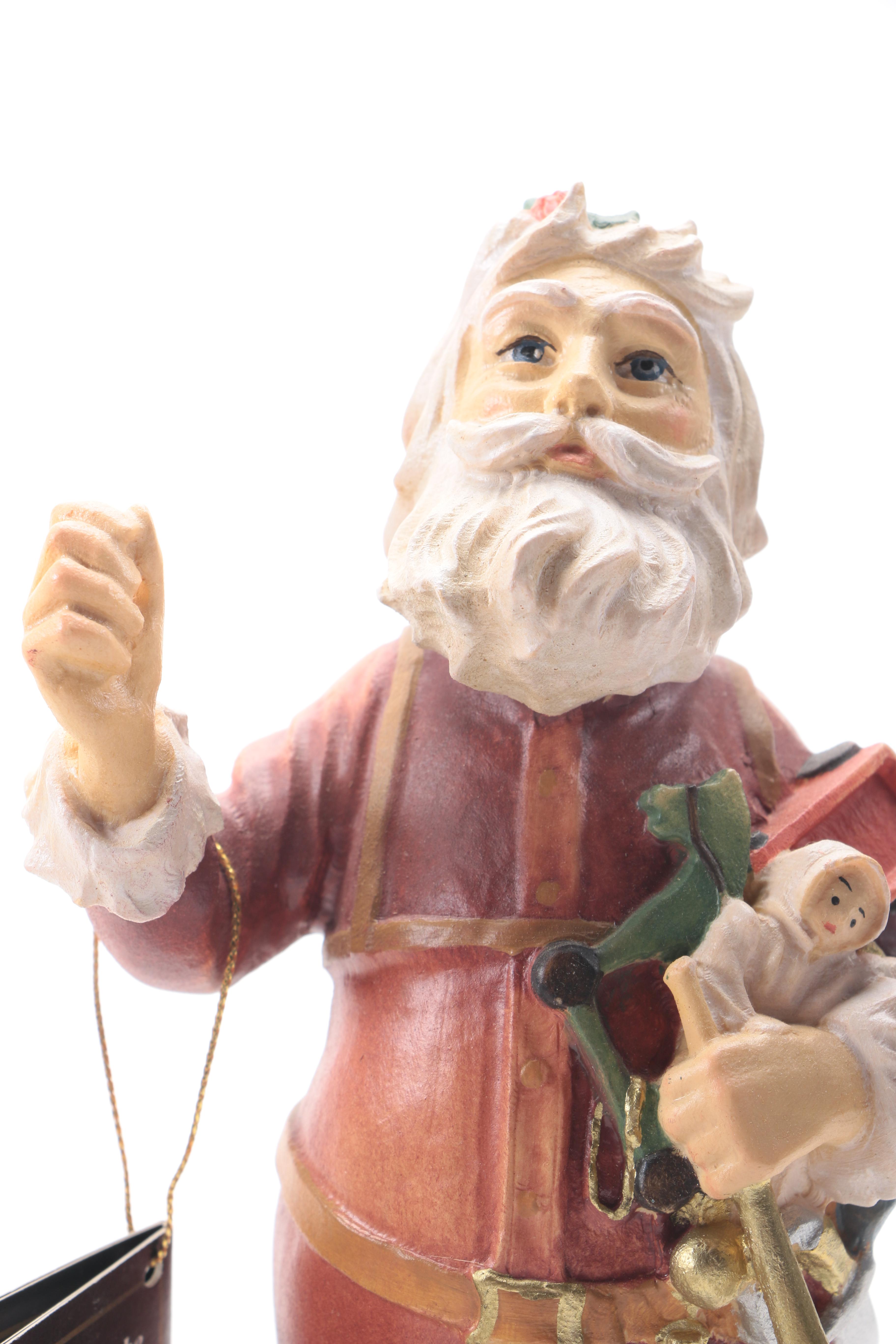 Dolfi "History of Santa" Handcrafted Figurines