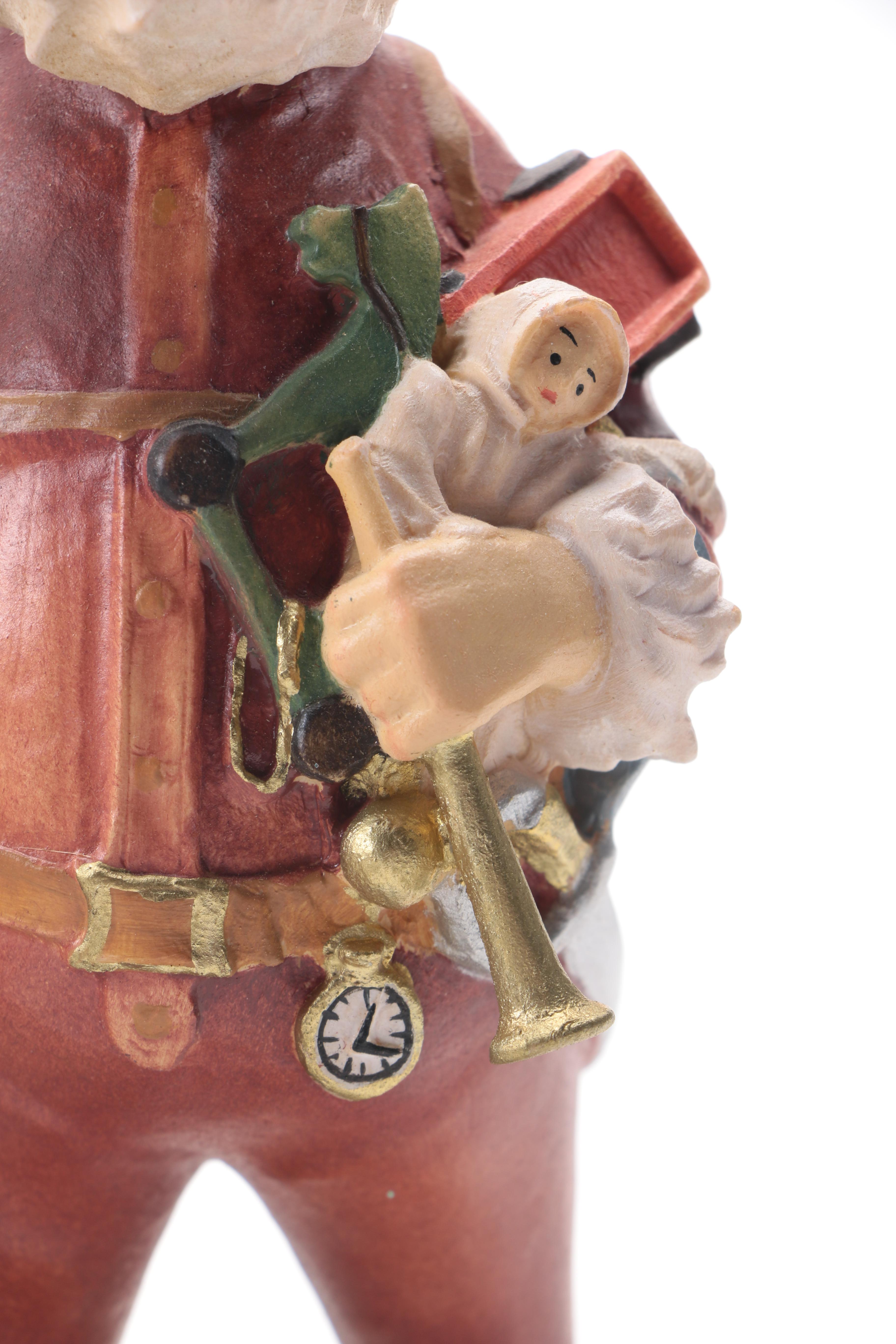 Dolfi "History of Santa" Handcrafted Figurines