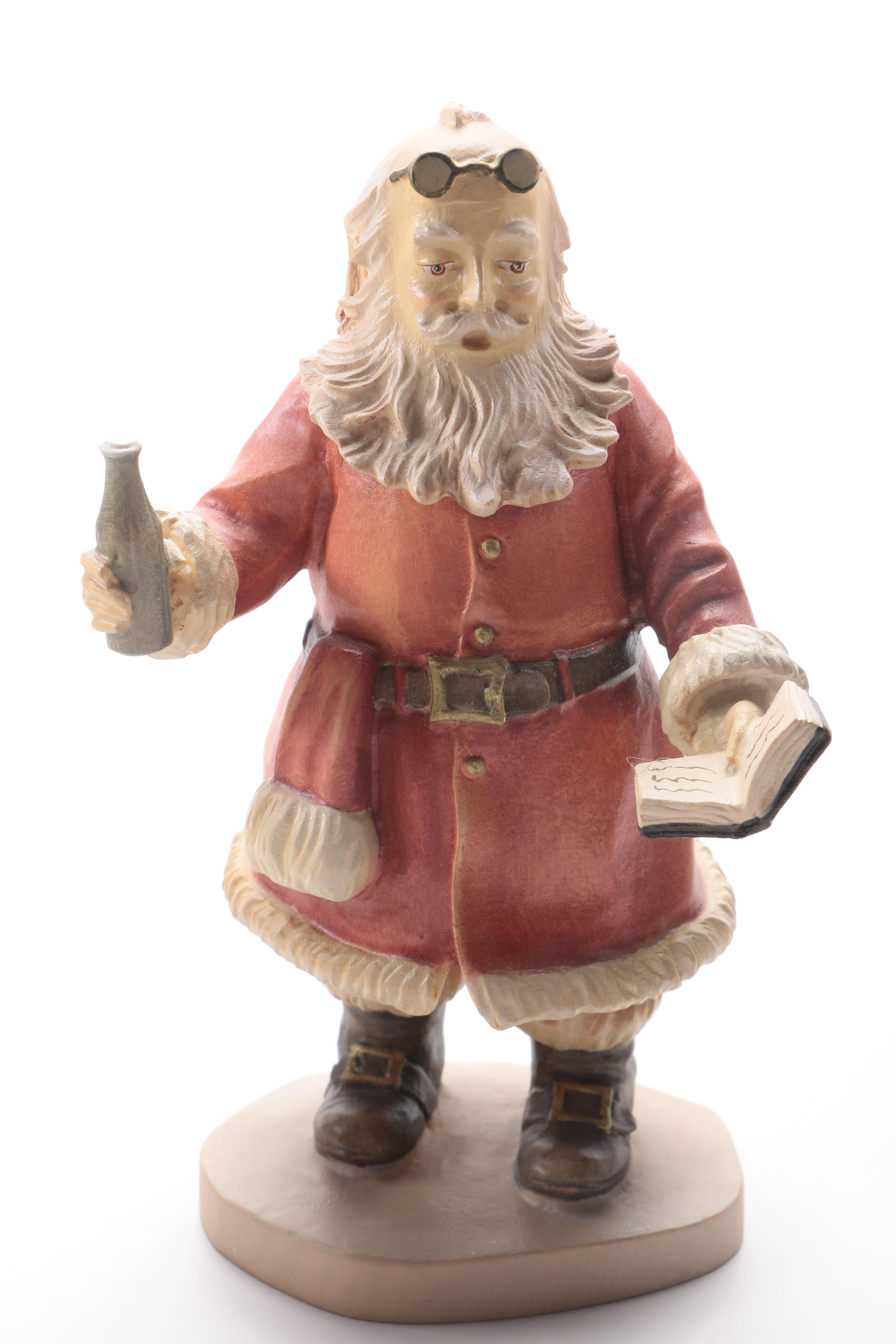 Dolfi "History of Santa" Handcrafted Figurines