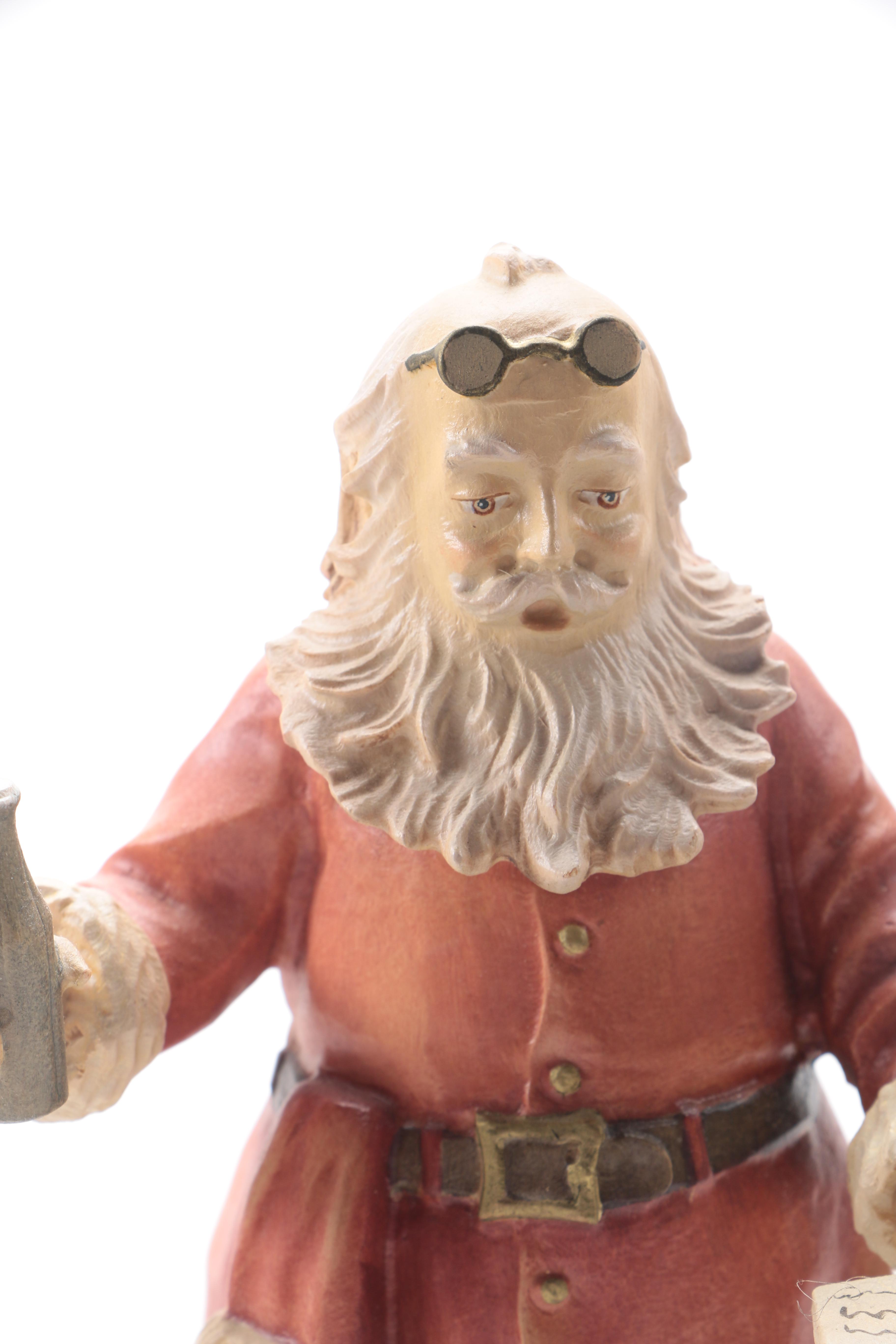 Dolfi "History of Santa" Handcrafted Figurines