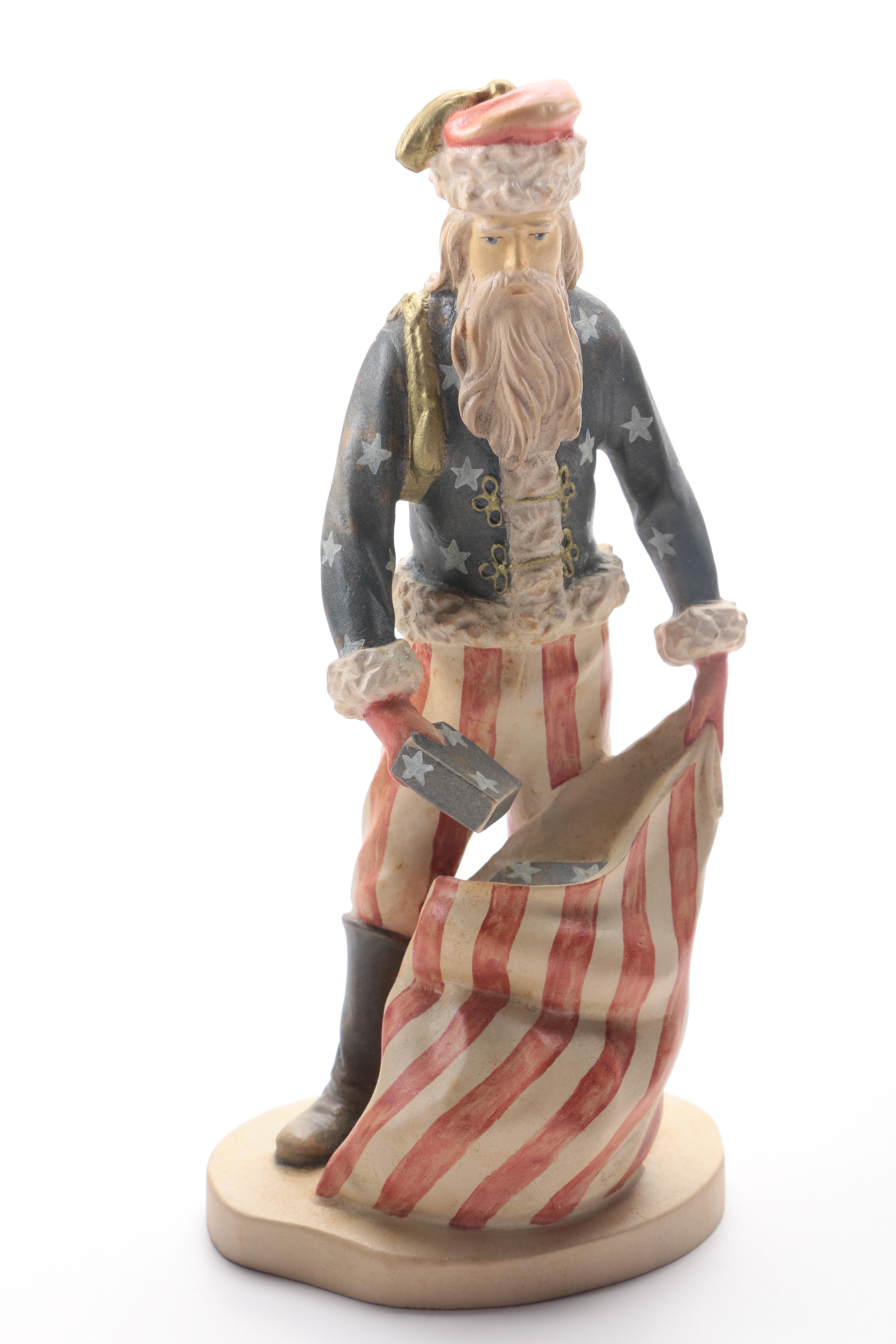 Dolfi "History of Santa" Handcrafted Figurines