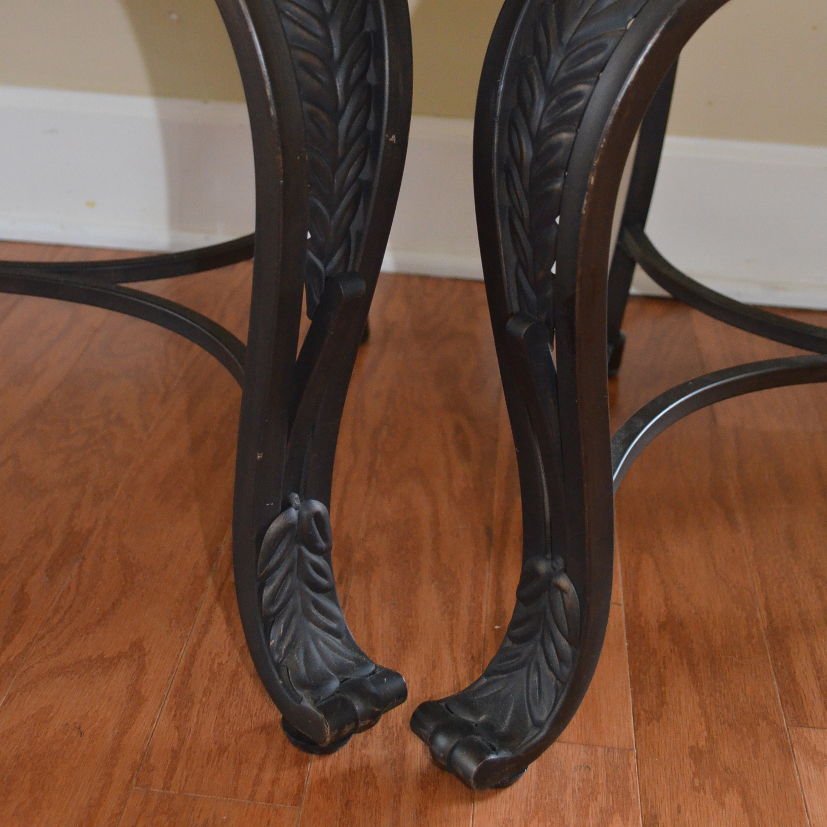 Vintage Drop Leaf Breakfast Table with Chairs