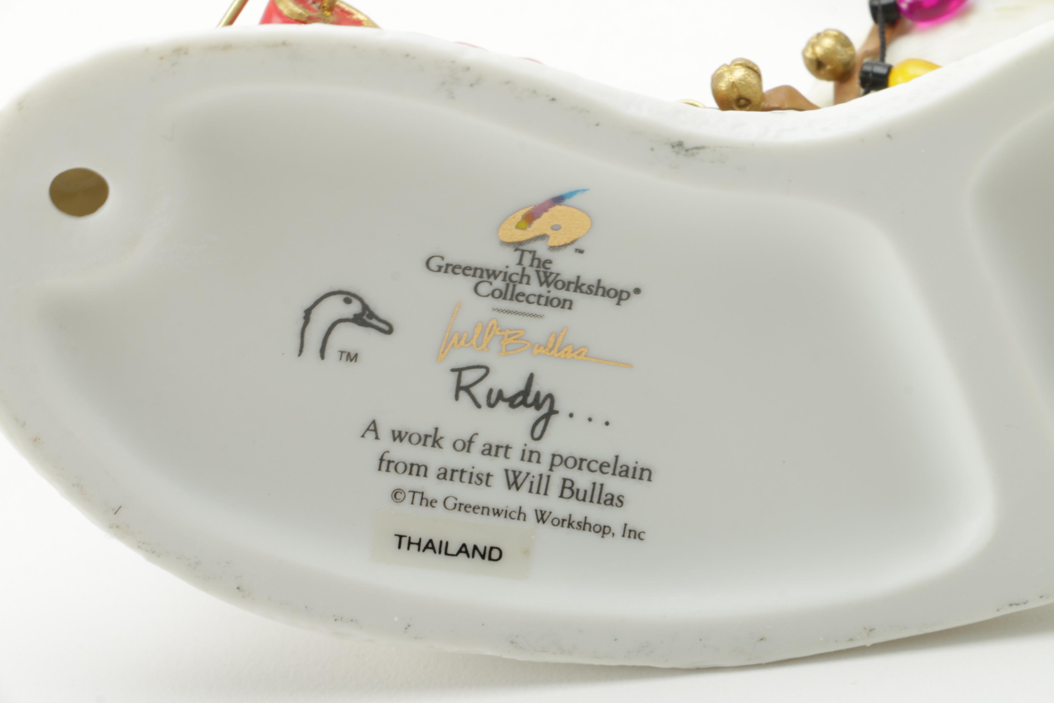 Limited Edition The Greenwich Workshop Porcelain Holiday Figurines and Ornament