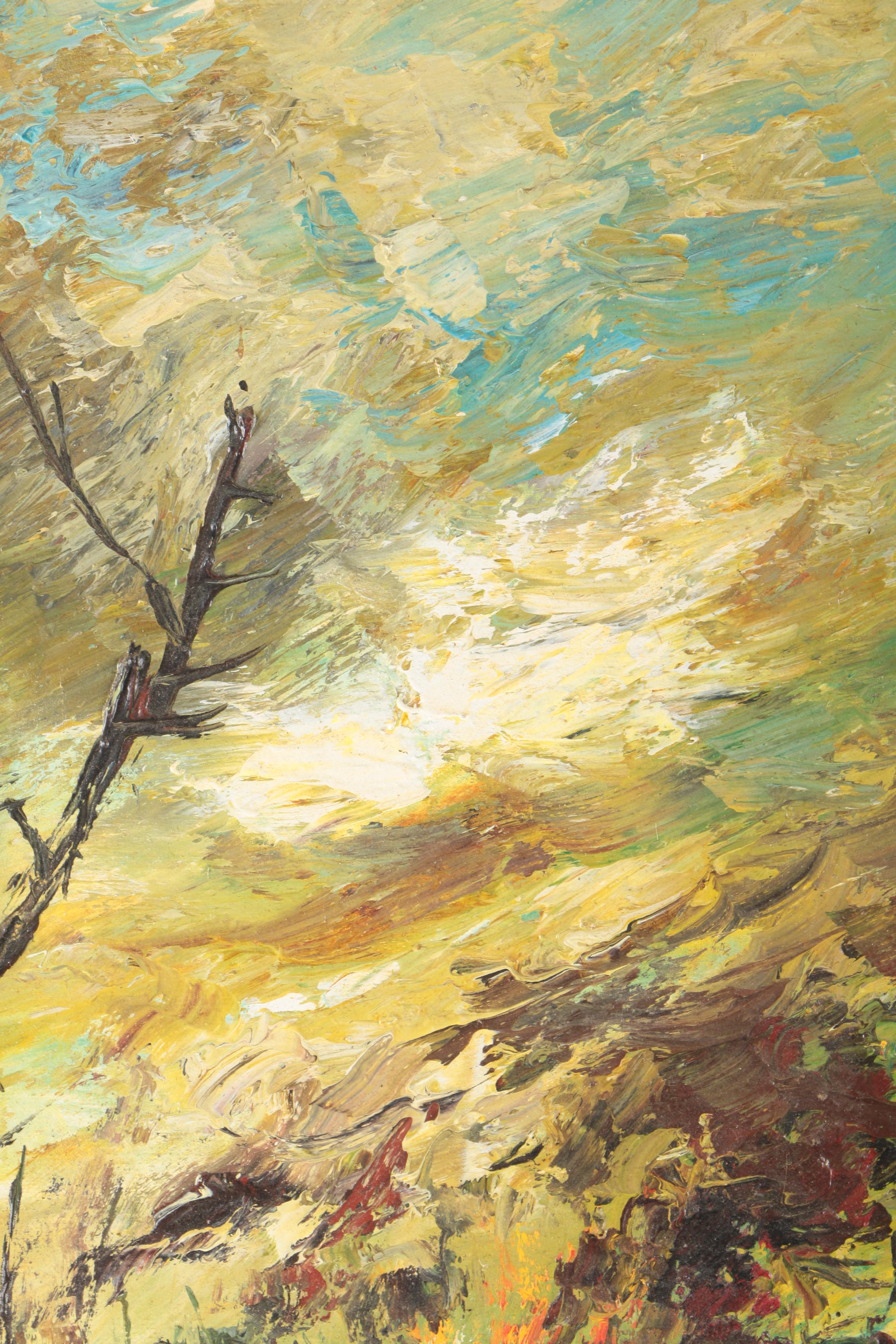 V. Lail Oil on Canvas Landscapes